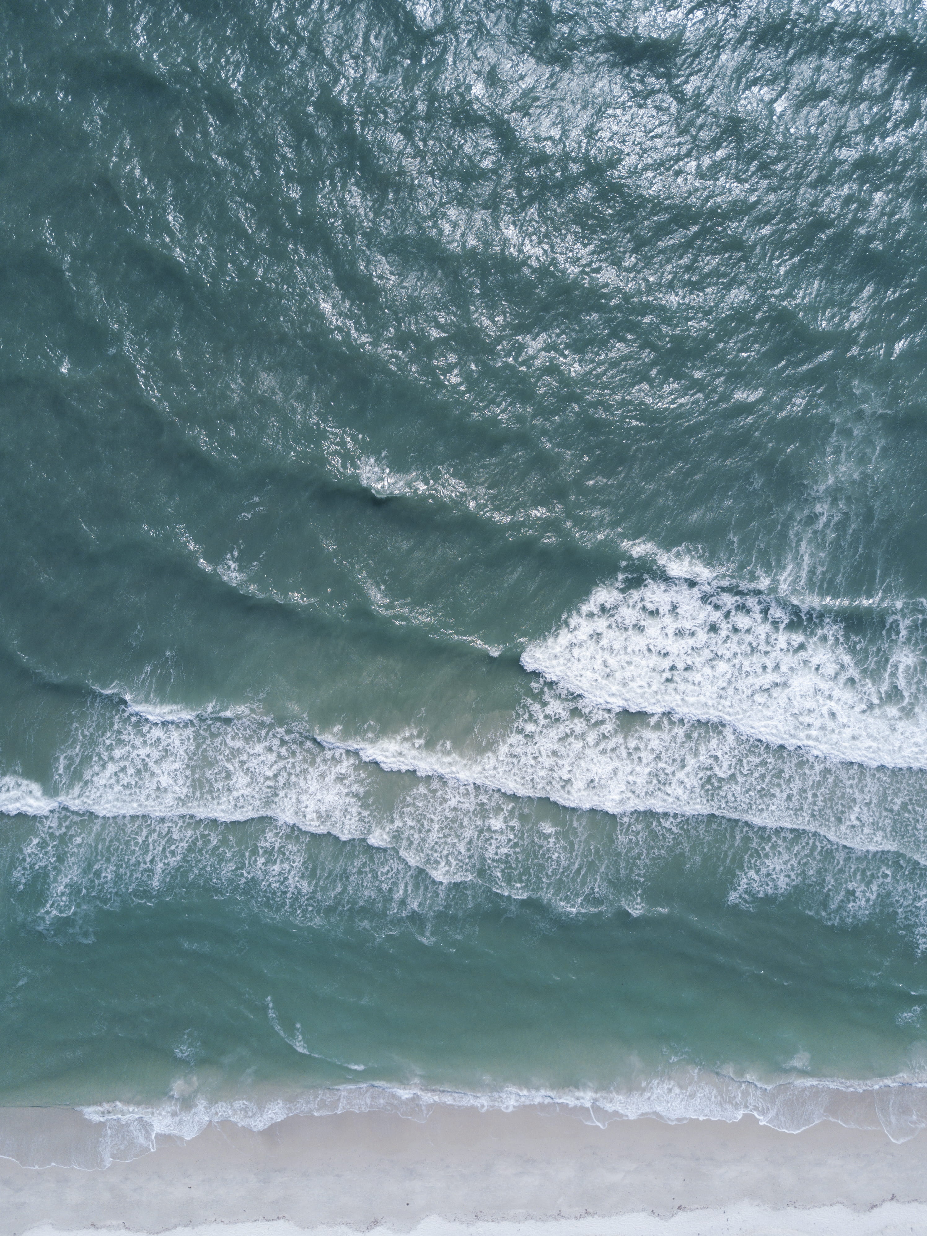 speed, pattern, sand, motion, h2o, body, close-up, outdoors, landscape, green color, wave, summer, travel, sport, nature, beautiful, aerial shot, no people, Phone HD Wallpaper