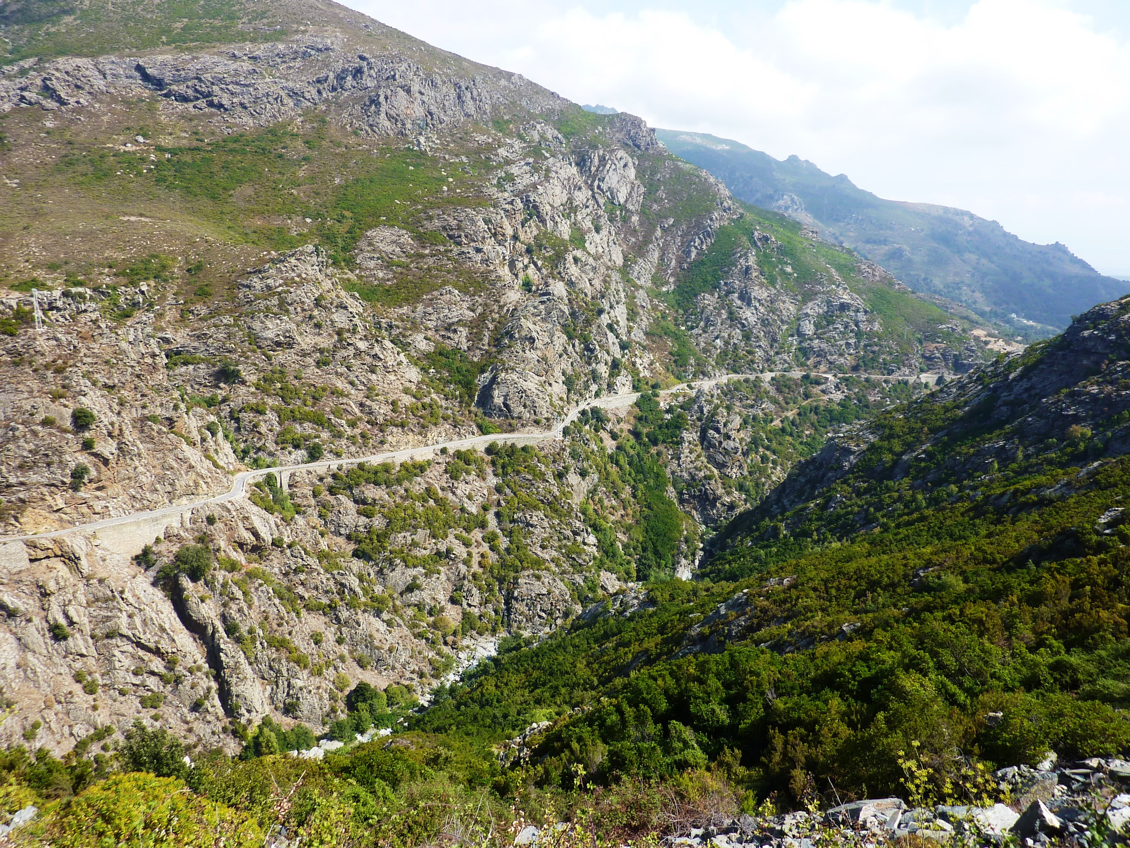 france, scenics - nature, non-urban scene, beauty in nature, green color, coast, corsica, tranquil scene, tree, lee st, formation, rock, environment, sky, HD Wallpaper