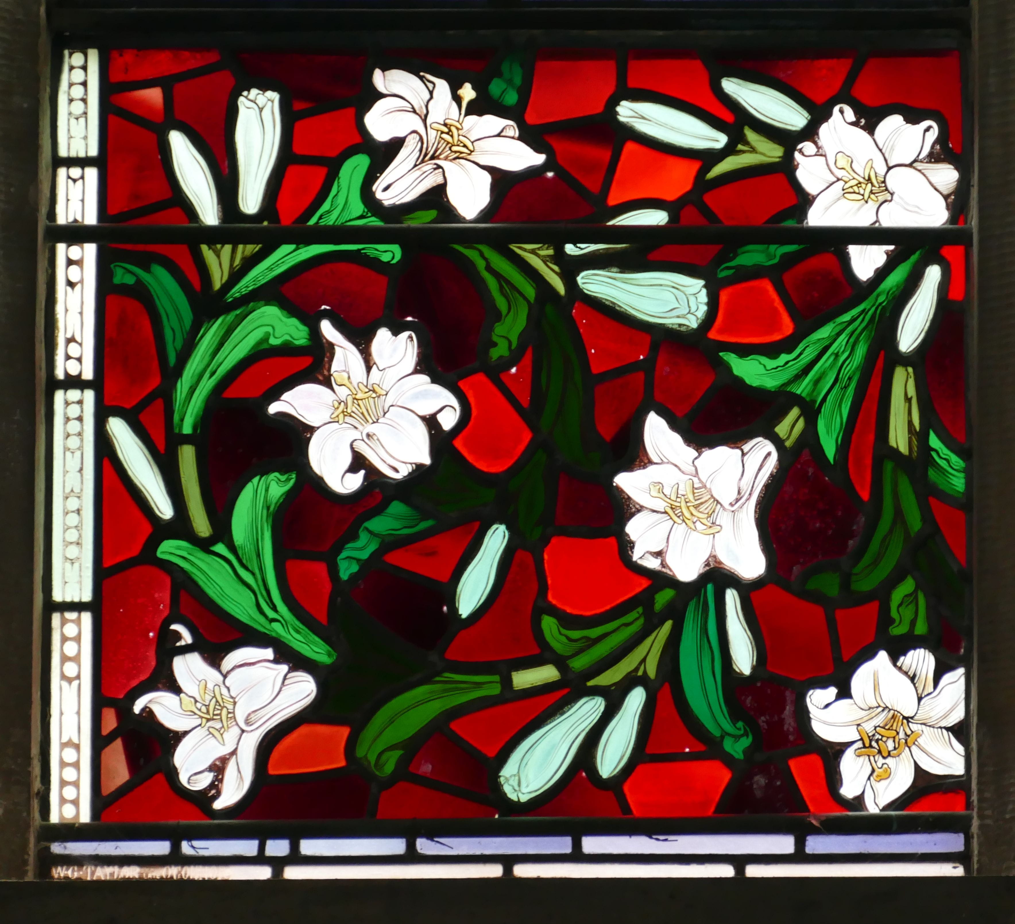 christian, religion, image, nature, stained glass, church, flower, guernsey, beauty in nature, transfer print, art and craft, close-up, floral pattern, HD Wallpaper