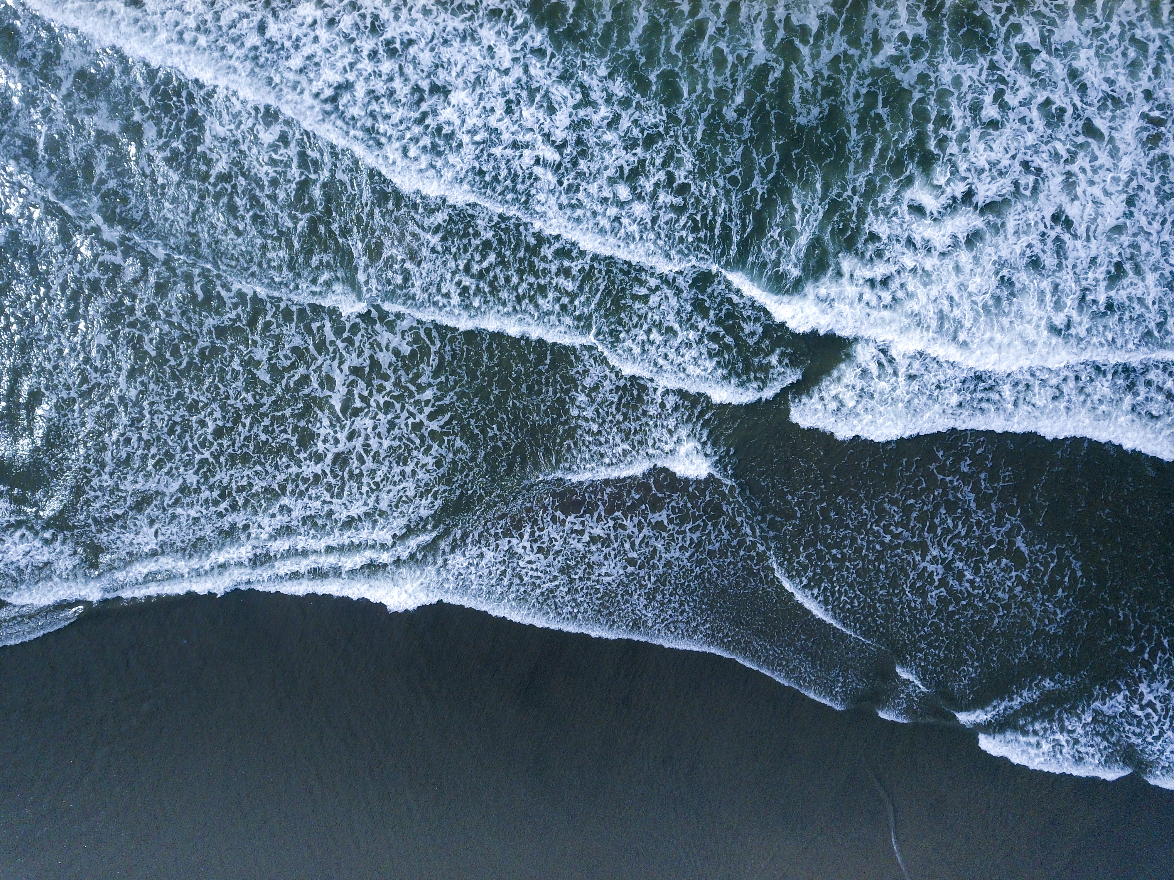 daytime, seawaves, day, sea, land, beauty in nature, flowing water, sport, 4K, wave, motion, high angle view, outdoors, nature, rock, solid, scenics - nature, HD Wallpaper