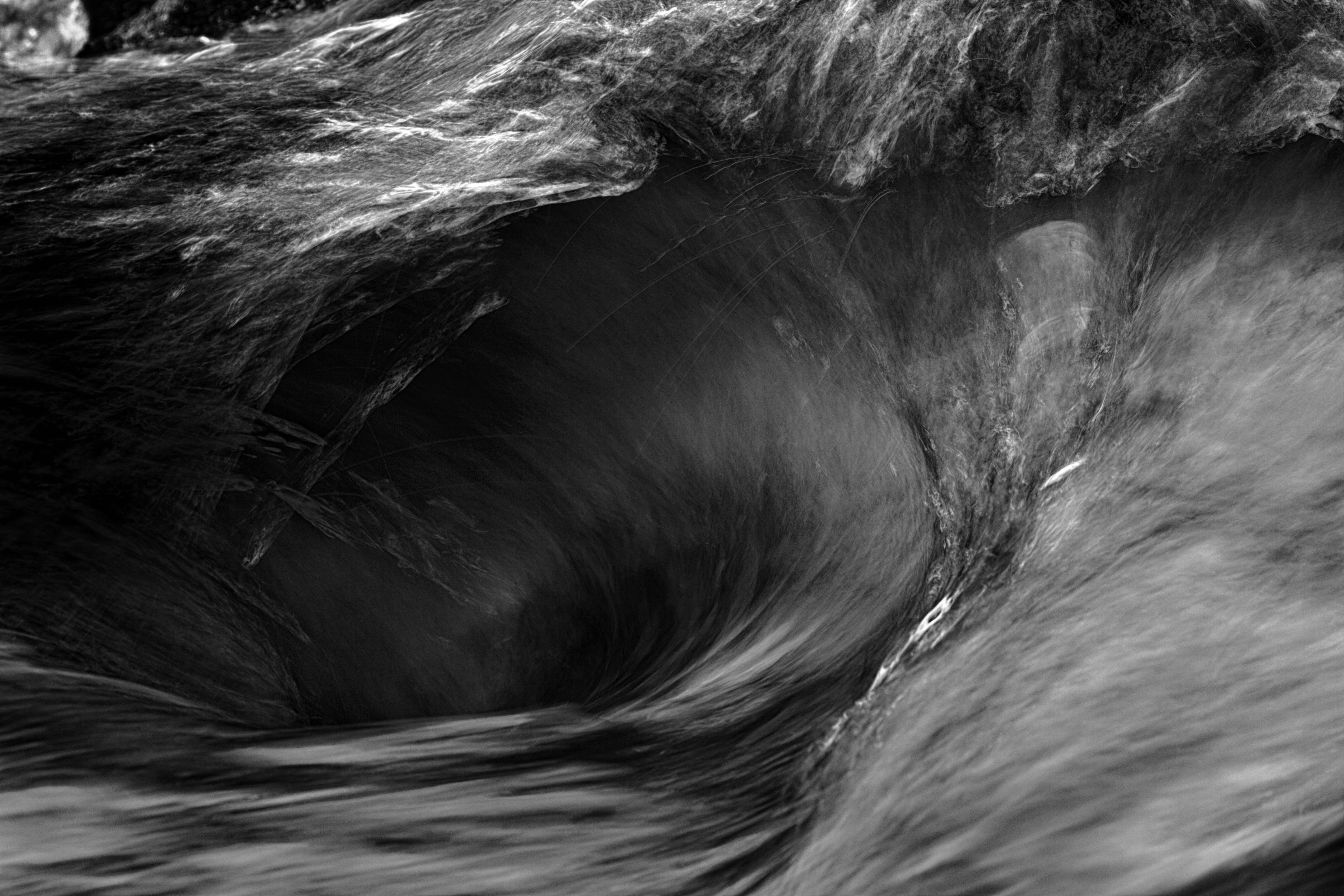 low angle view, close-up, long exposure, no people, mammal, seawaves, rock, photography, textured, rock - object, day, flowing water, motion, blurred motion, HD Wallpaper