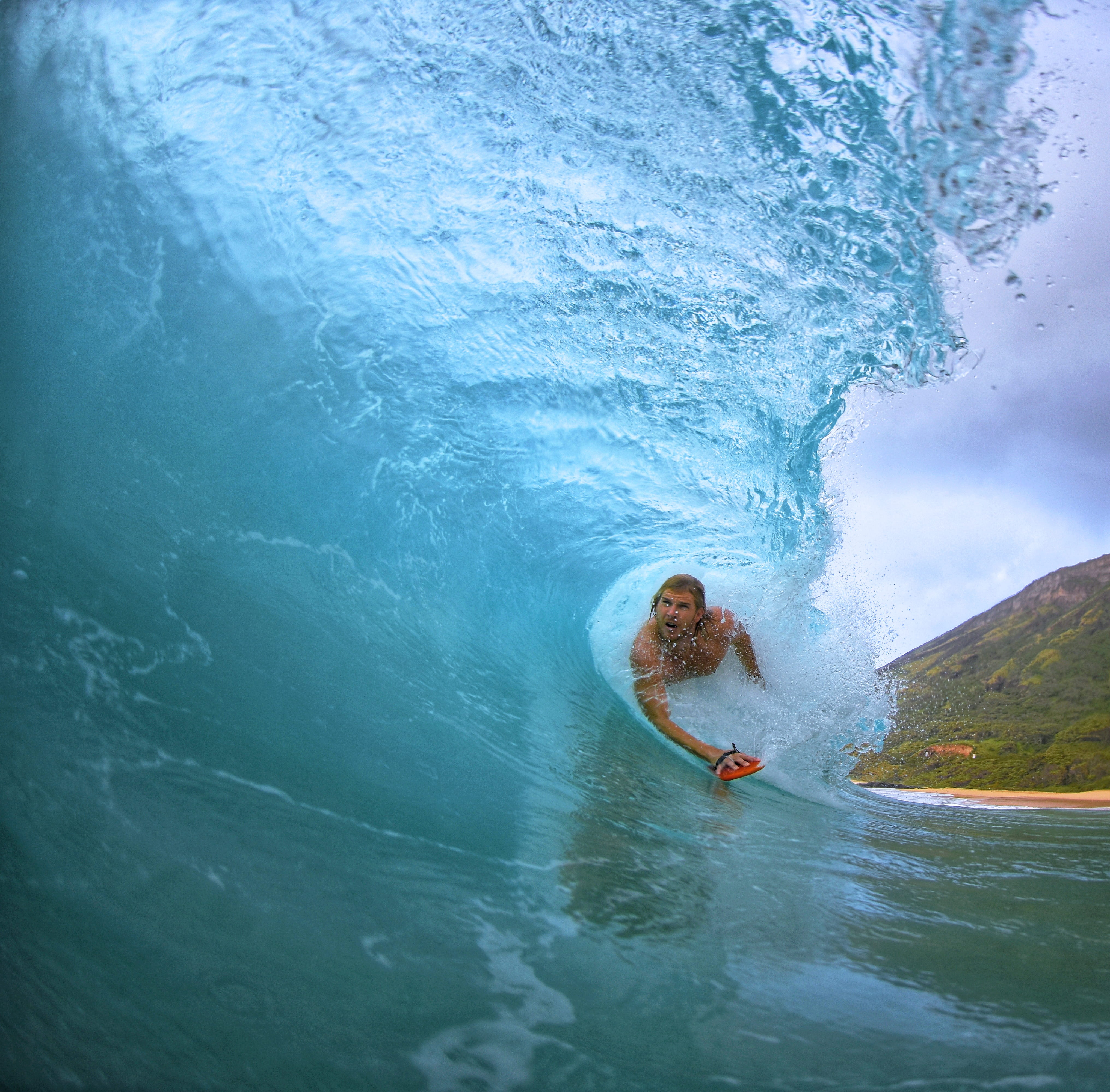 trip, sport, seawaves, one person, lifestyles, adventure, sea, wave, enjoyment, surfing, vacations, swimming, 4K, fun, nature, outdoors, motion, day, daytime, HD Wallpaper