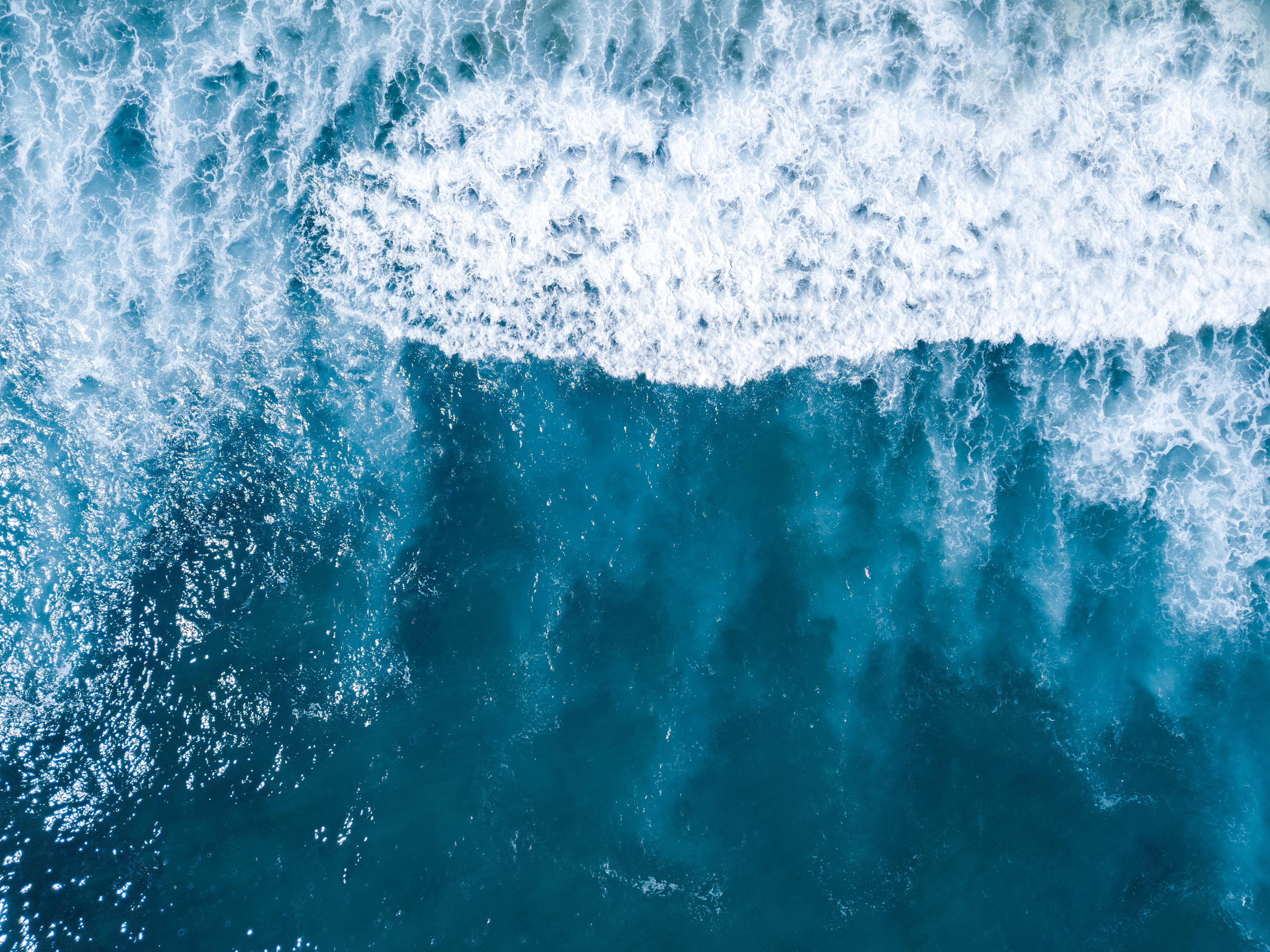 sea, surf, sport, aquatic sport, nature, water, ocean, flowing water, scenics - nature, outdoors, waves, birds eye view, motion, day, white color, seawaves, HD Wallpaper
