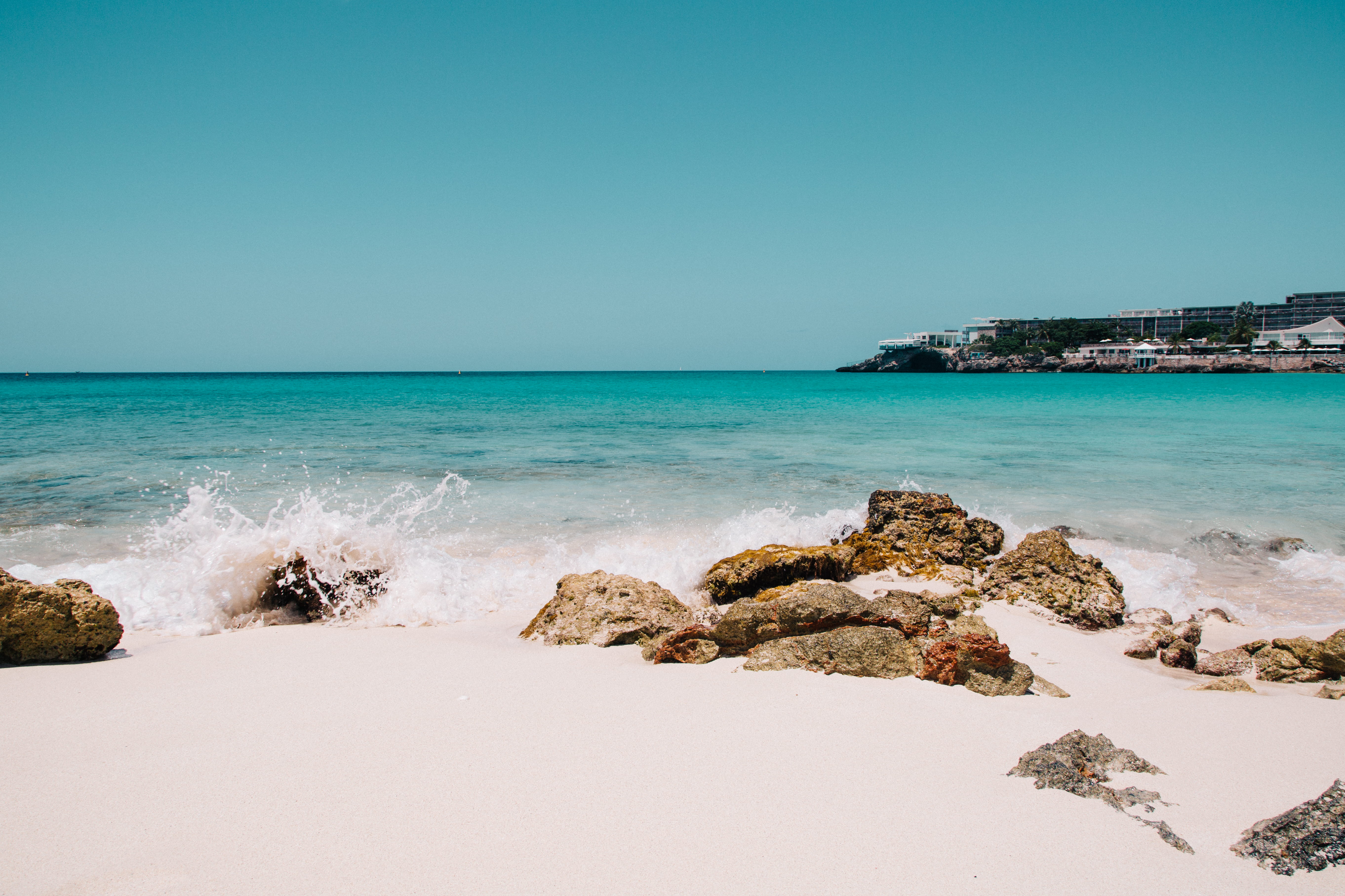 5K, water, nature, seawave, tranquility, photography, horizon, horizon over water, scenics - nature, sea, no people, blue, beach, outdoors, copy space, HD Wallpaper