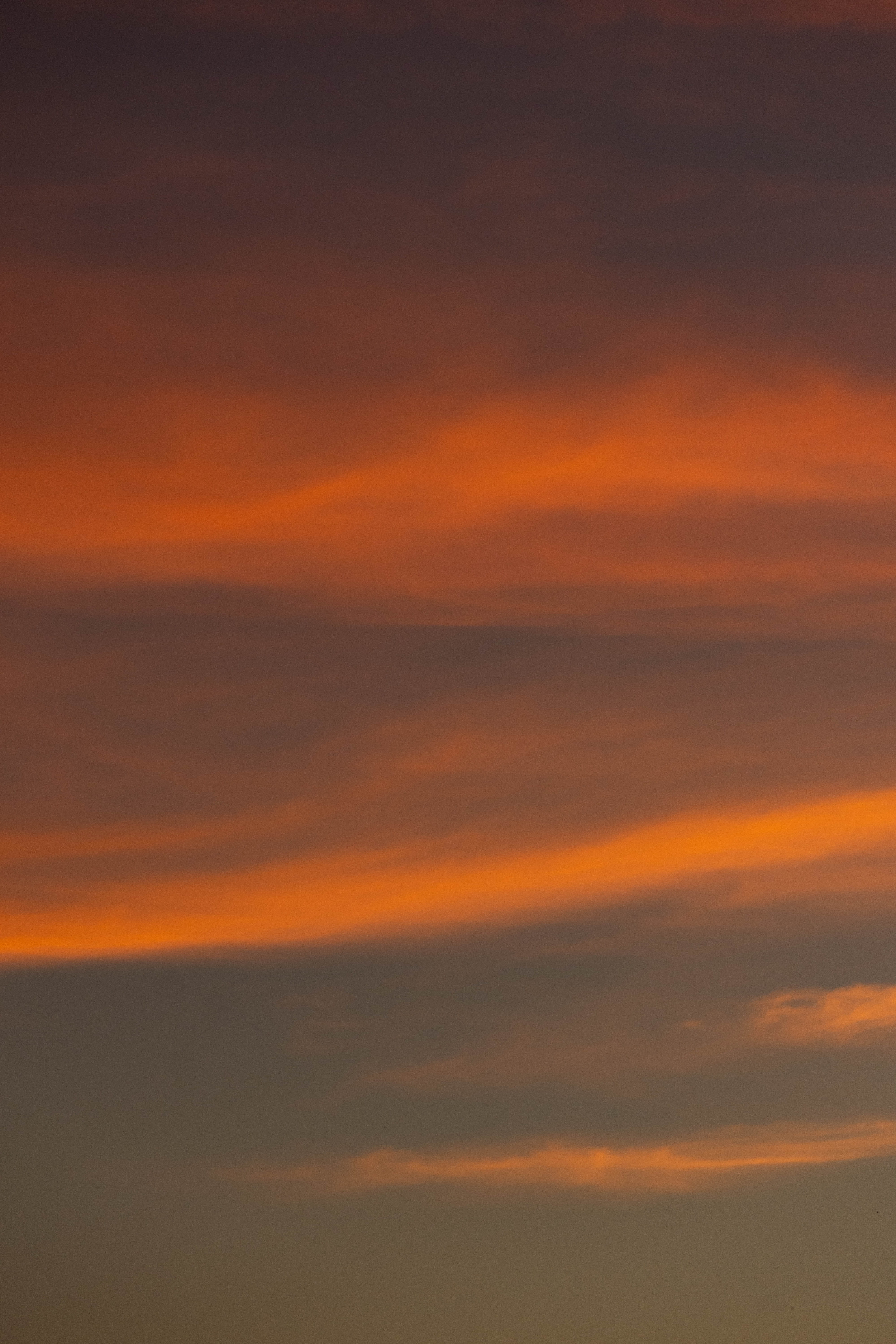 backgrounds, purple, cloud - sky, beauty in nature, dawn, environment, idyllic, dramatic sky, cloudscape, orange, cluods, red sky, photography, orange color, Phone HD Wallpaper