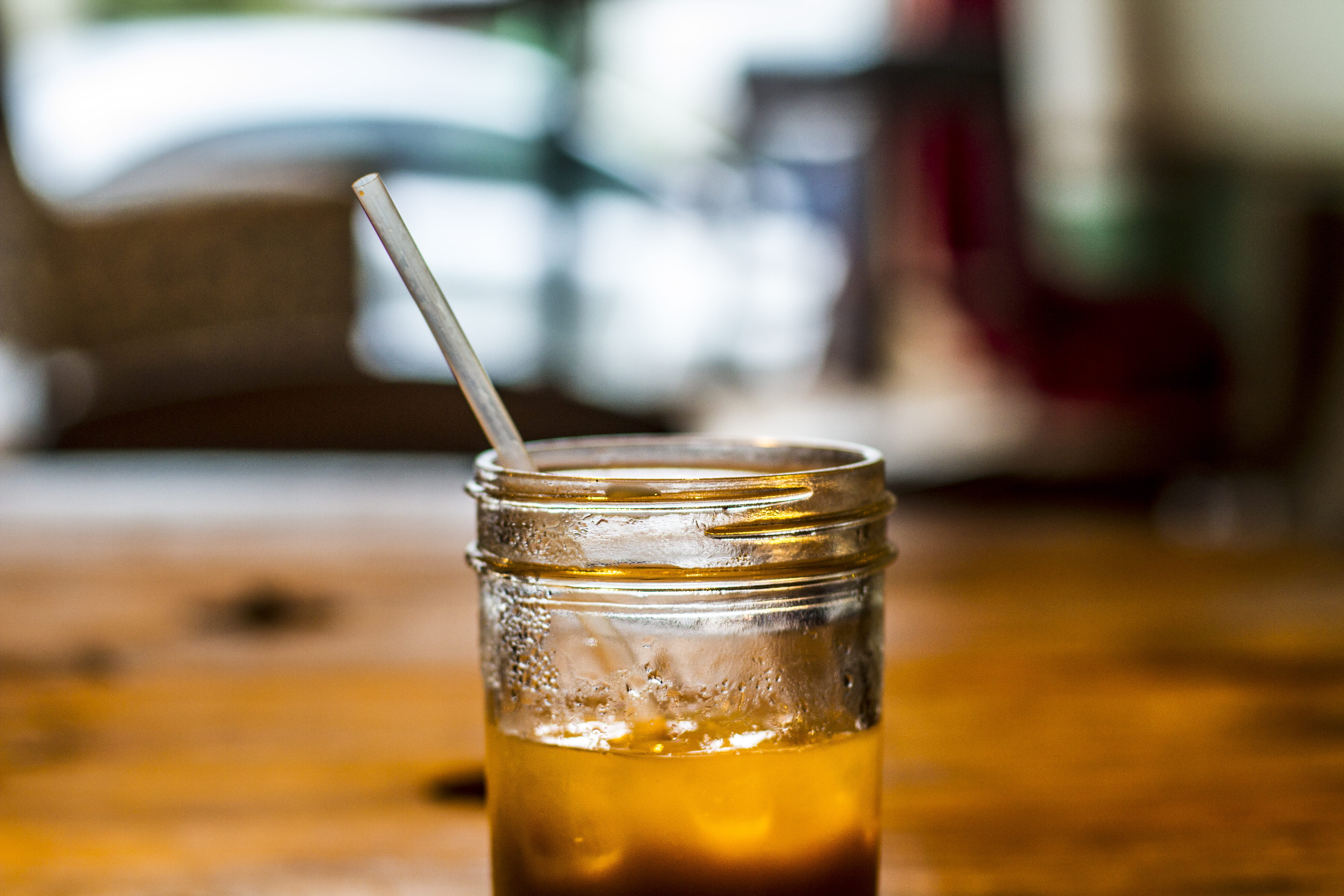 food and drink, coffee shop, food, united states, coffee, kailua, indoors, no people, cold temperature, container, freshness, close-up, jar, focus on foreground, HD Wallpaper
