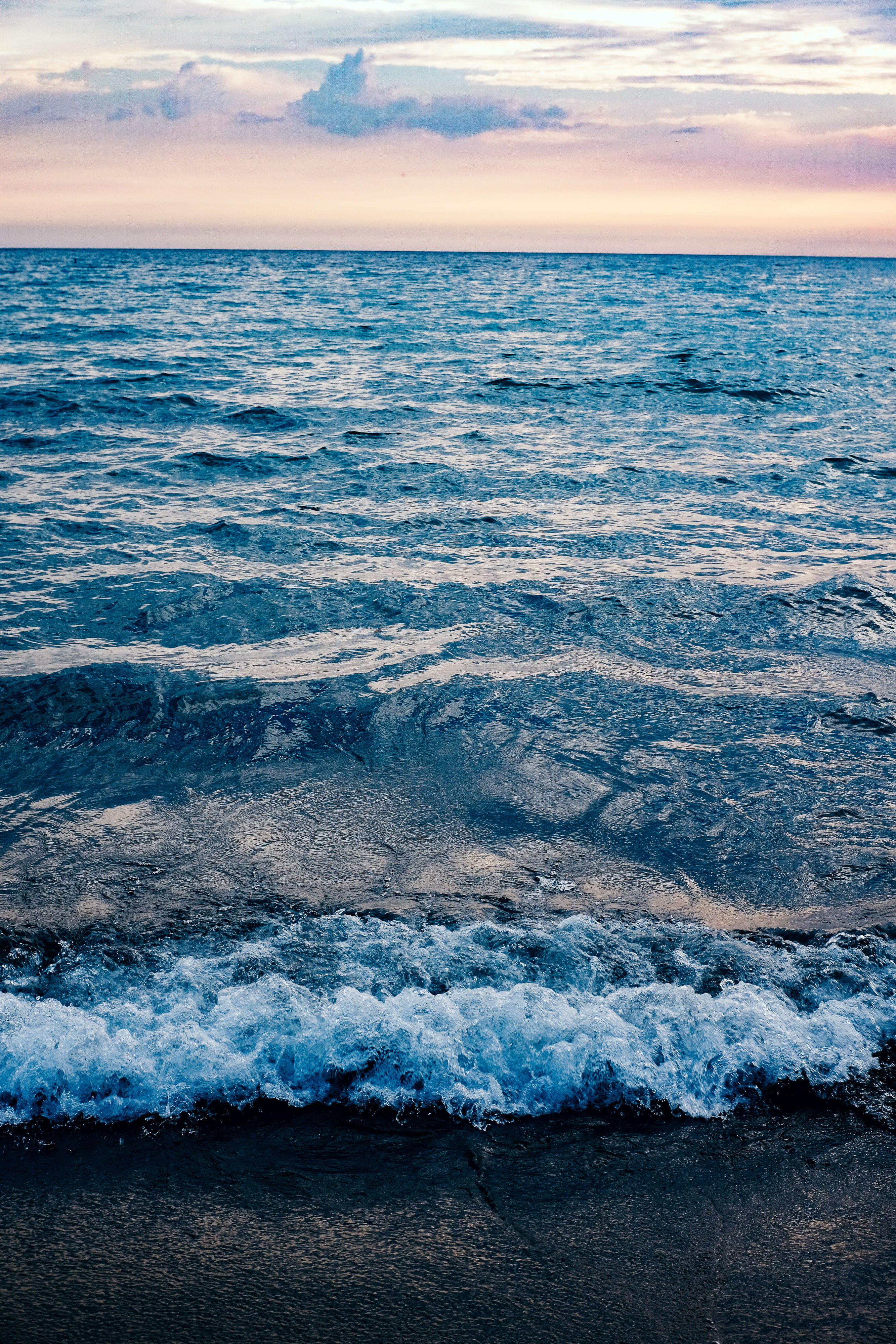 breakwater, coast, minimal, aquatic sport, land, new, power in nature, outdoors, motion, colorful, long, shore, morning, nature, wave, scenics - nature, Phone HD Wallpaper