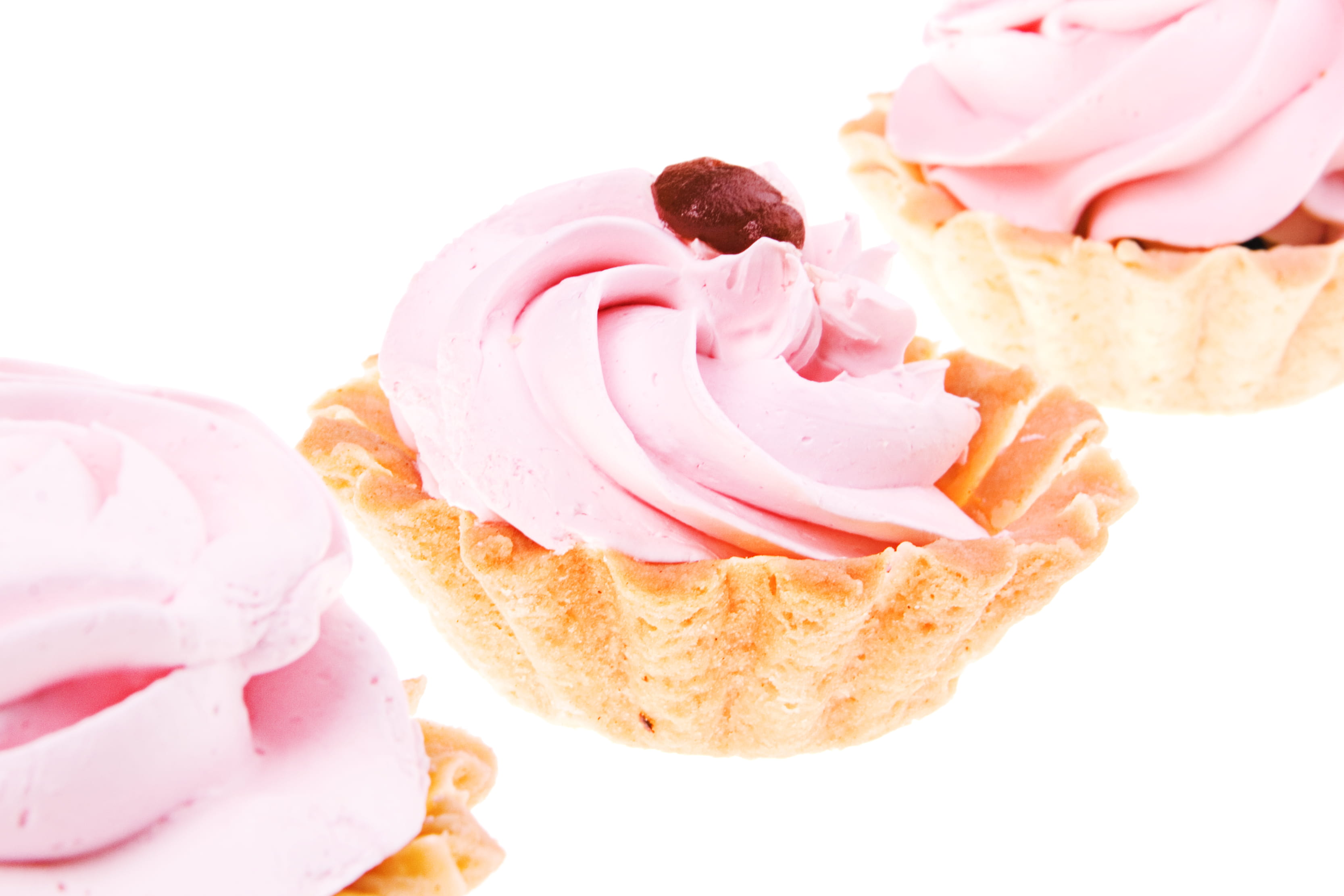 food, rose, fattening, yummy, nobody, ready-to-eat, flower, unhealthy eating, no people, flowering plant, sweet food, plant, isolated, snack, cream, pastry, HD Wallpaper