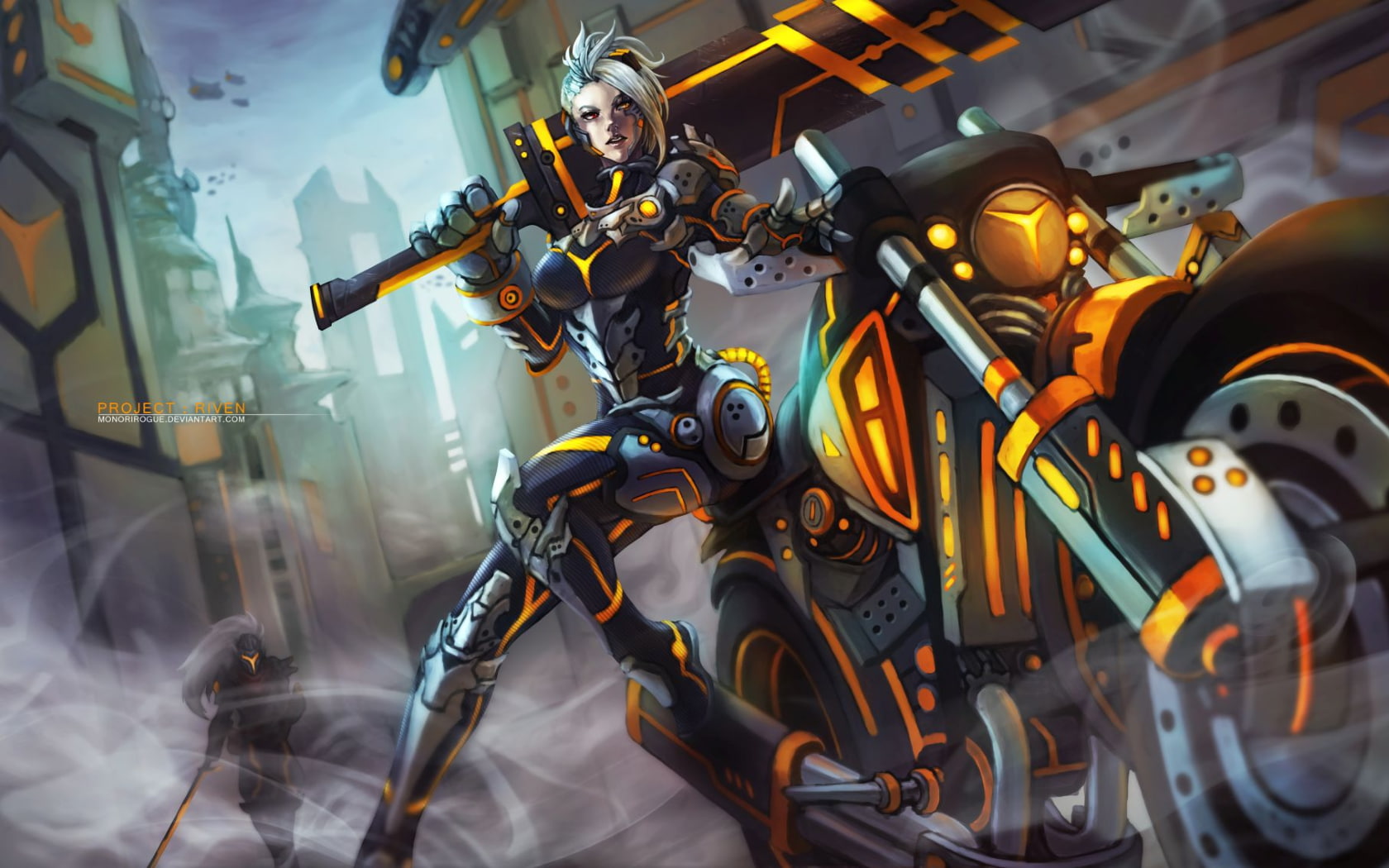 Riven, 720P, League of Legends, HD Wallpaper
