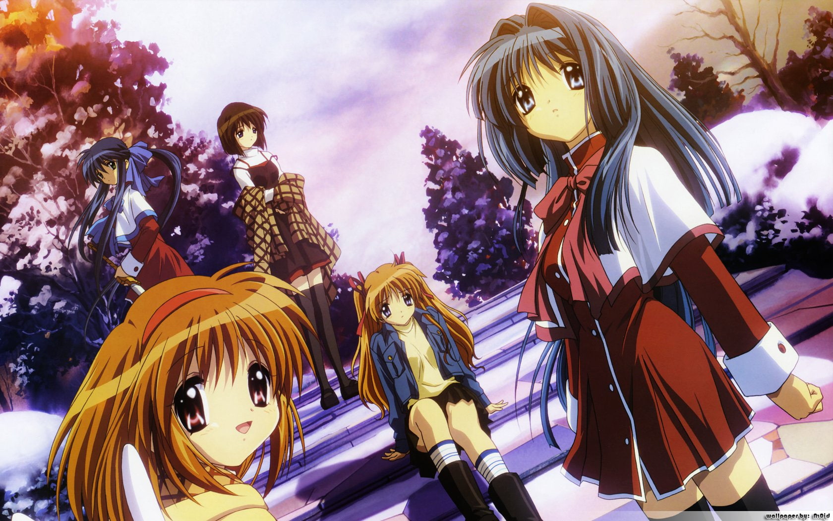 nayuki, ayu, tsukimiya, 720P, minase, kanon, HD Wallpaper