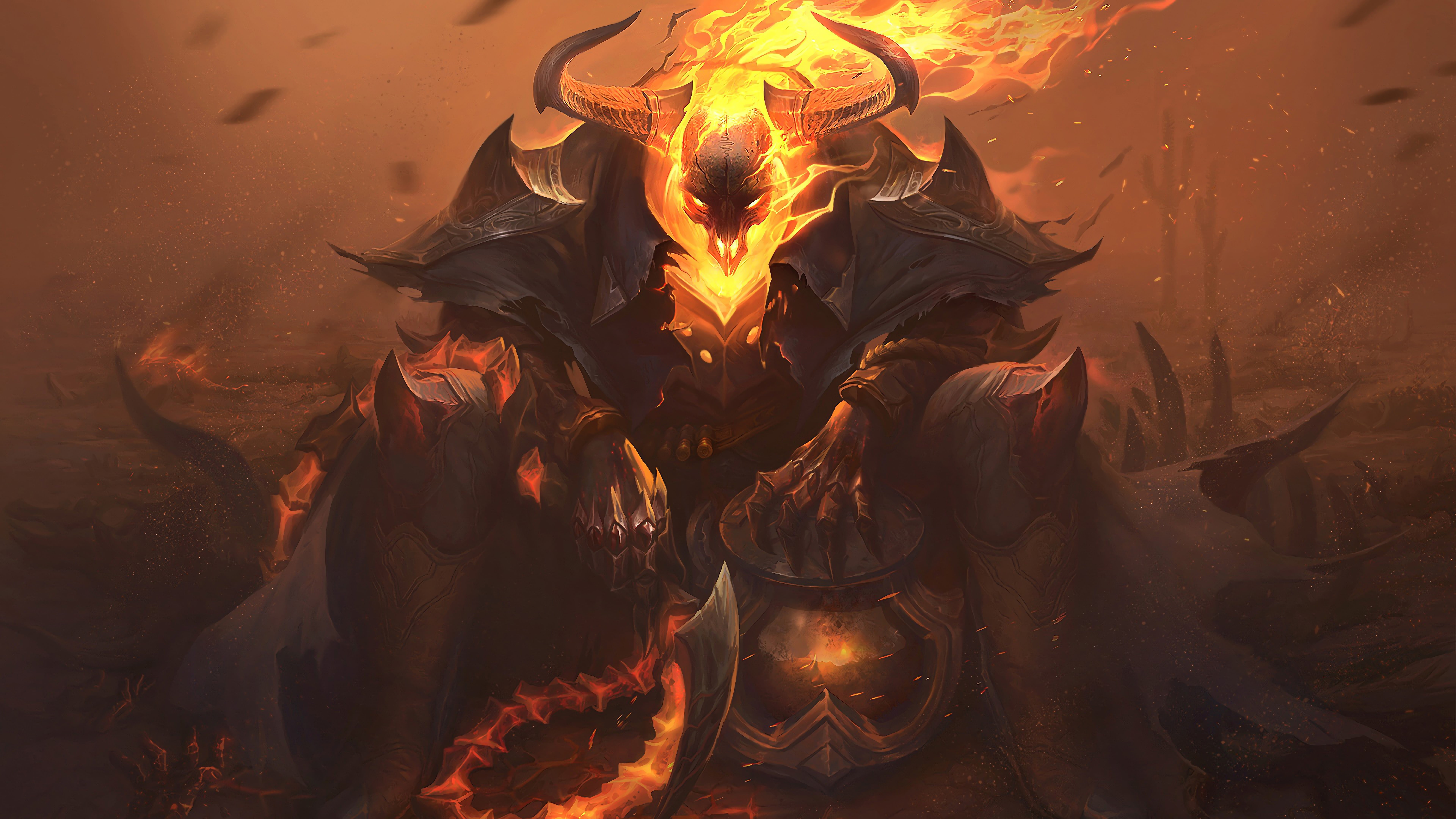 Thresh (League Of Legends), Video Game, 8K, League Of Legends, HD Wallpaper