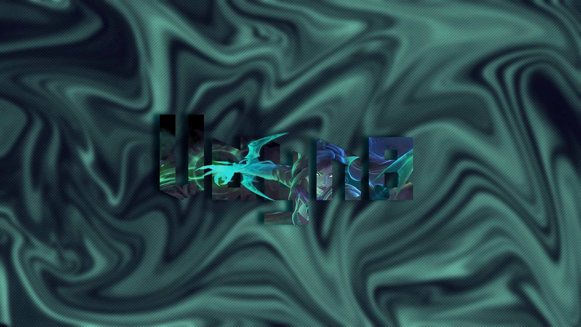 League of Legends, Vayne, 1080P, liquid, blurred, HD Wallpaper