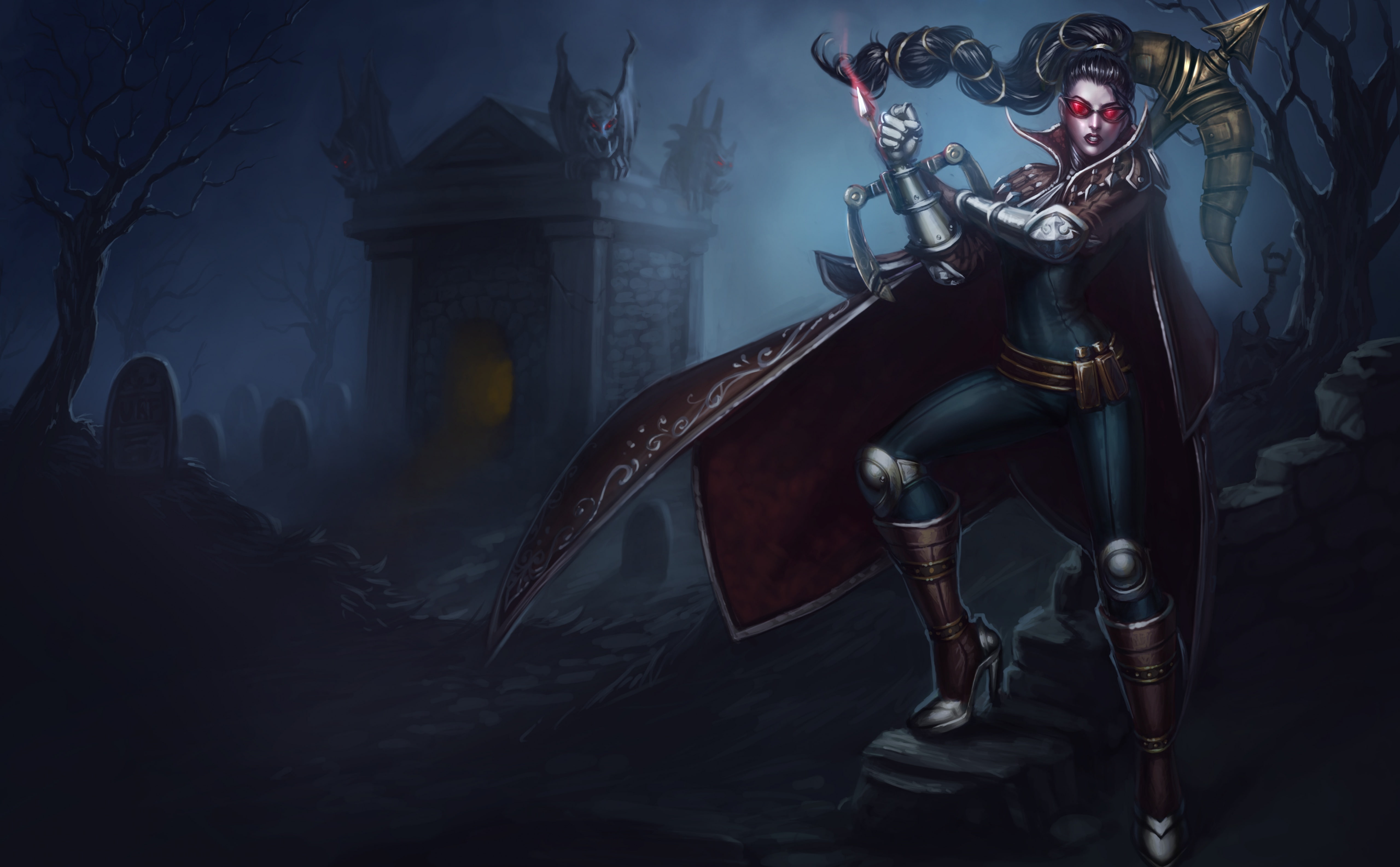 5K, Other Games, real people, League Of Legends, female, musical instrument, belief, men, people, nature, legends, built structure, league, character, HD Wallpaper