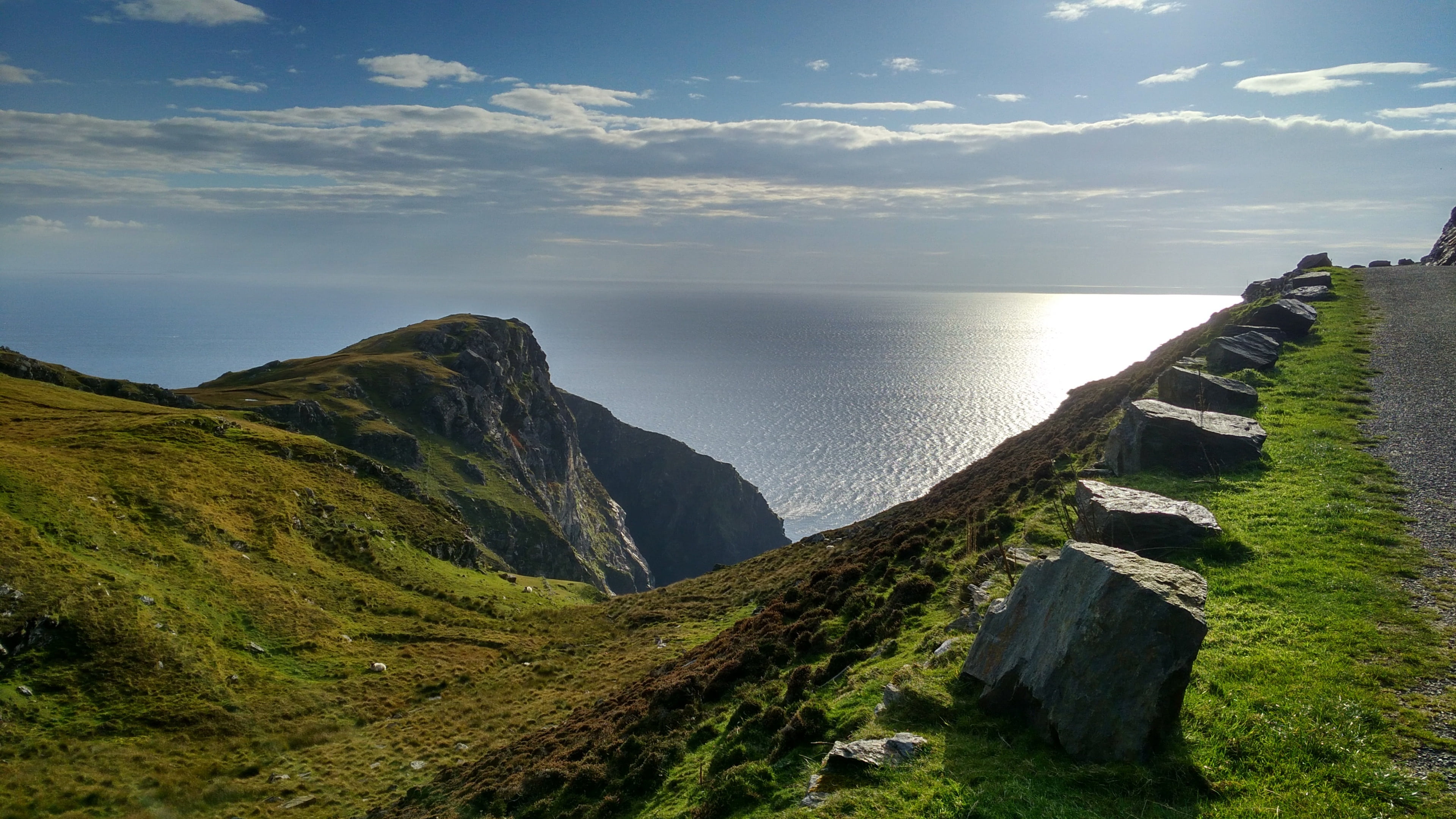 water, scenics - nature, scenics, donegal, beauty in nature, no people, travel, 4K, land, the wild atlantic way, beach, landscape, environment, outdoors, HD Wallpaper