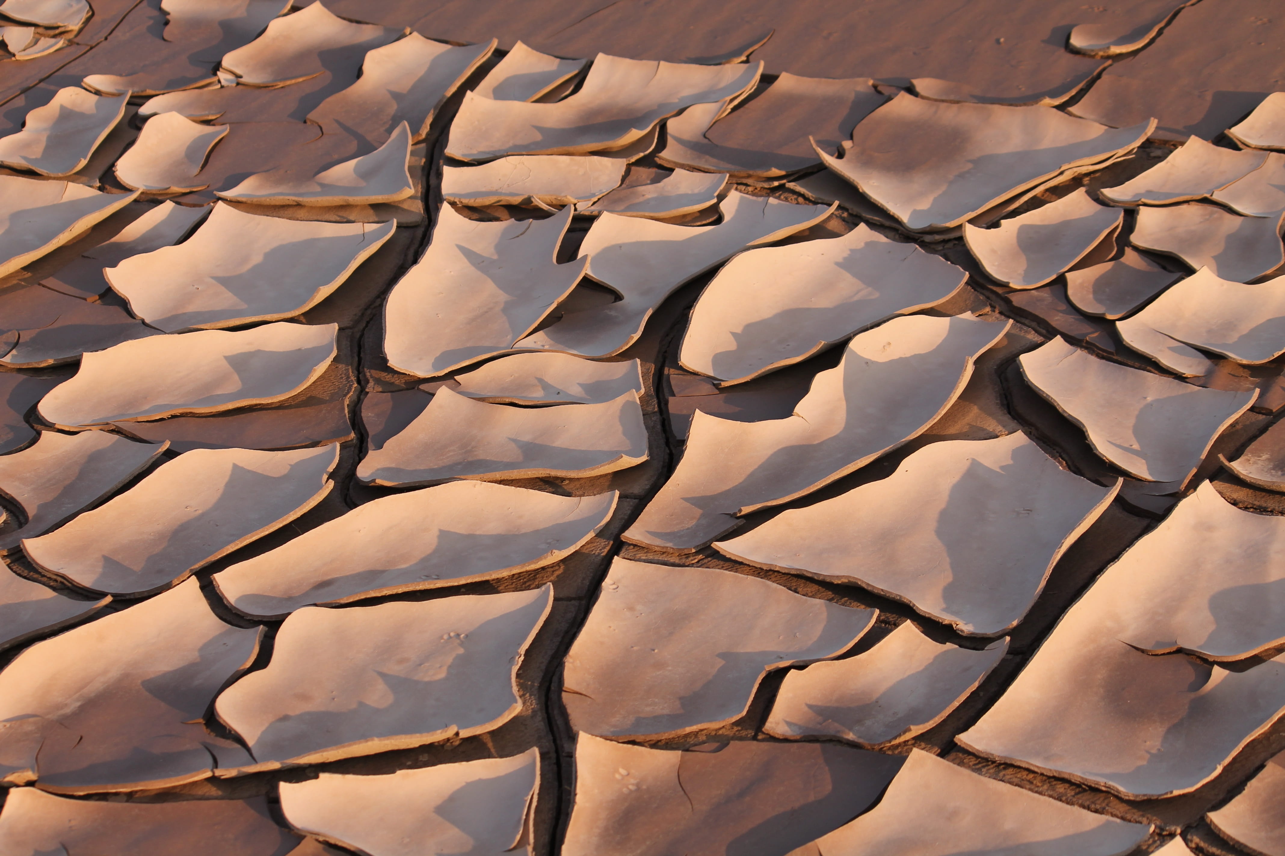 close-up, no people, textured, riverbed, landscape, backgrounds, nature, pattern, scenics - nature, environment, salt flat, 4K, high angle view, natural pattern, HD Wallpaper
