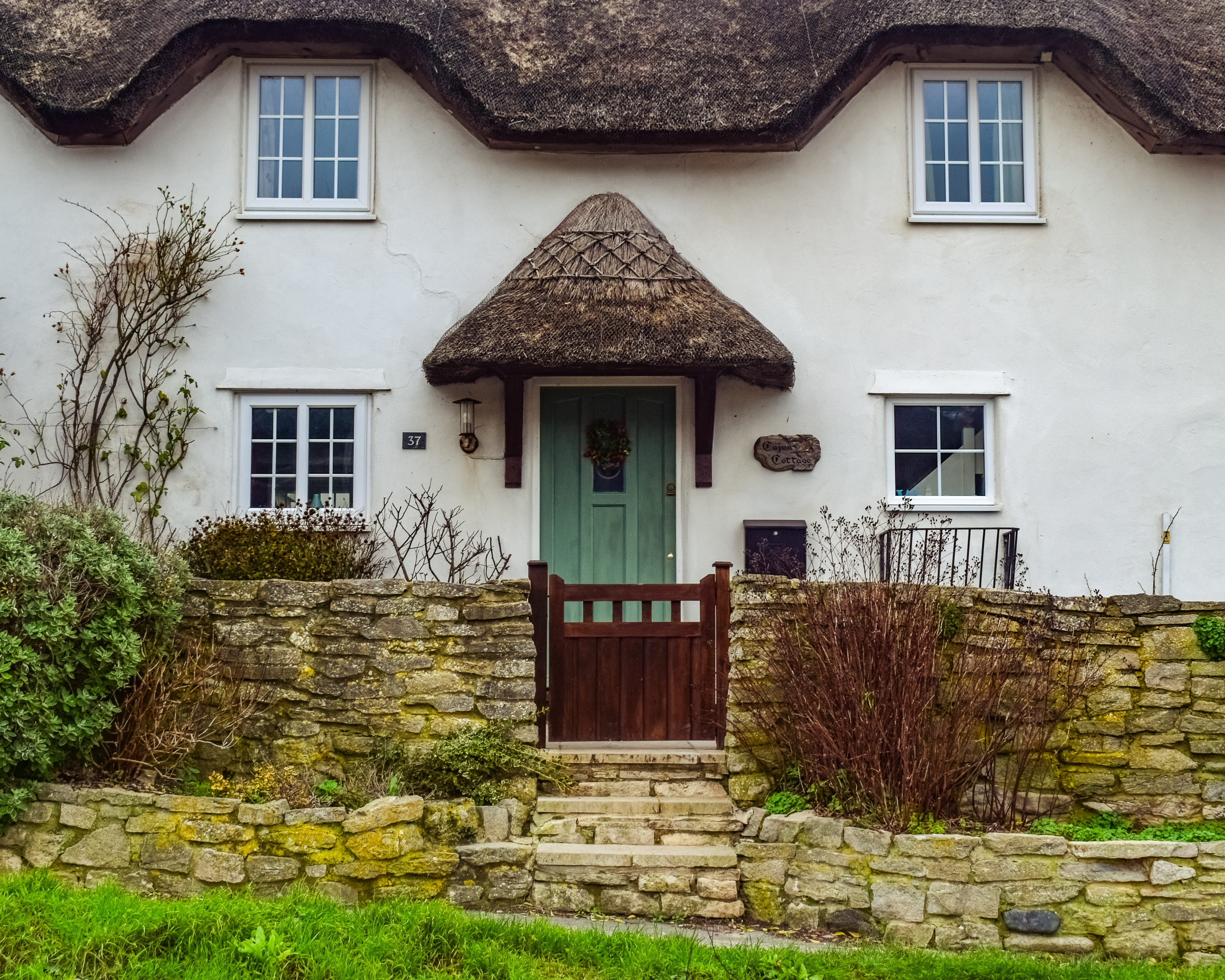 rustic, lulworth cove, vintage, day, village, united kingdom, uk, window, country, countryside, door, cottage, home, no people, entrance, nature, closed, HD Wallpaper