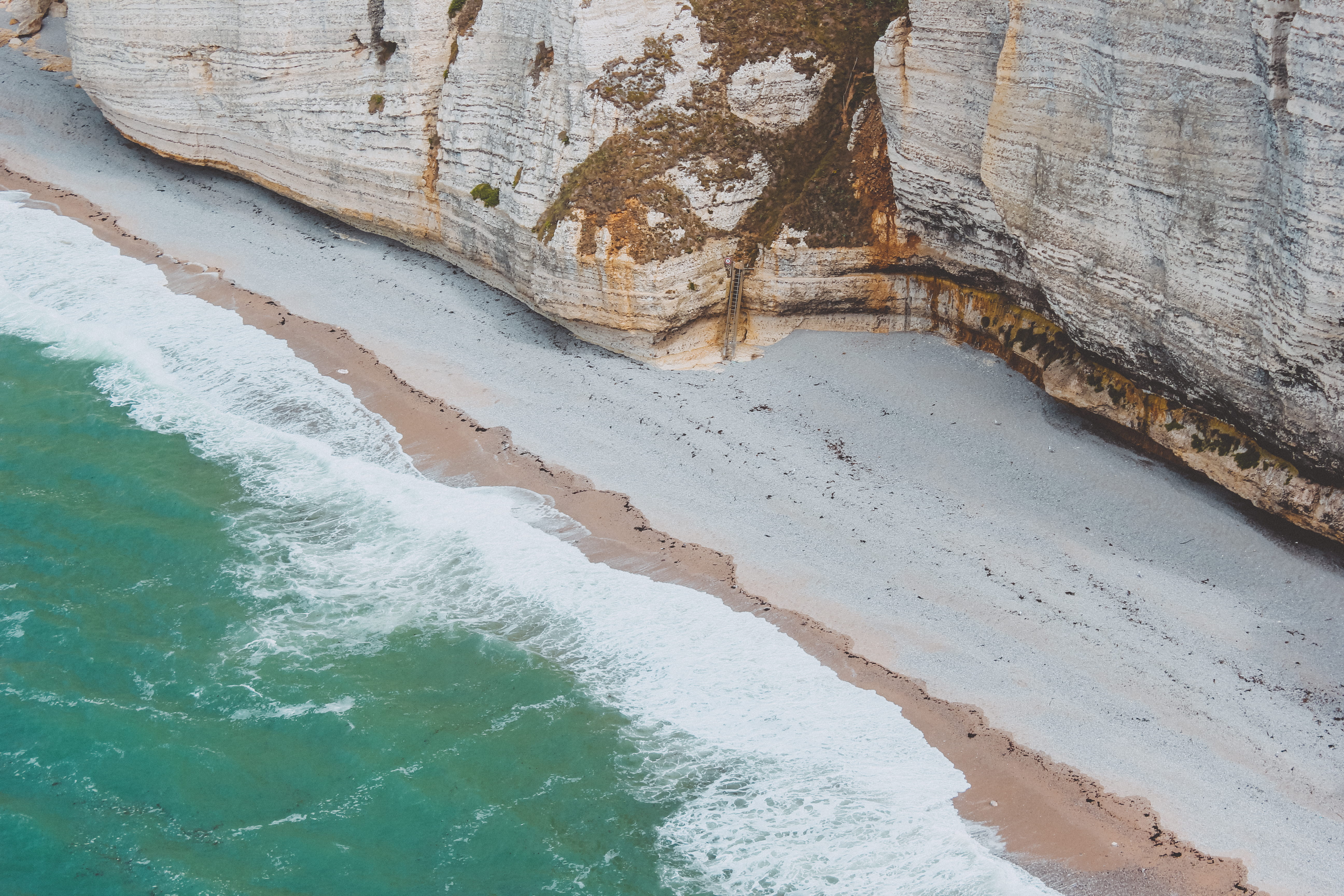no people, photo, sand, normandy, tranquility, beauty in nature, water, day, gray, sea, aerial, la manche, s, wafe, waves, 5K, non-urban scene, scenics - nature, HD Wallpaper