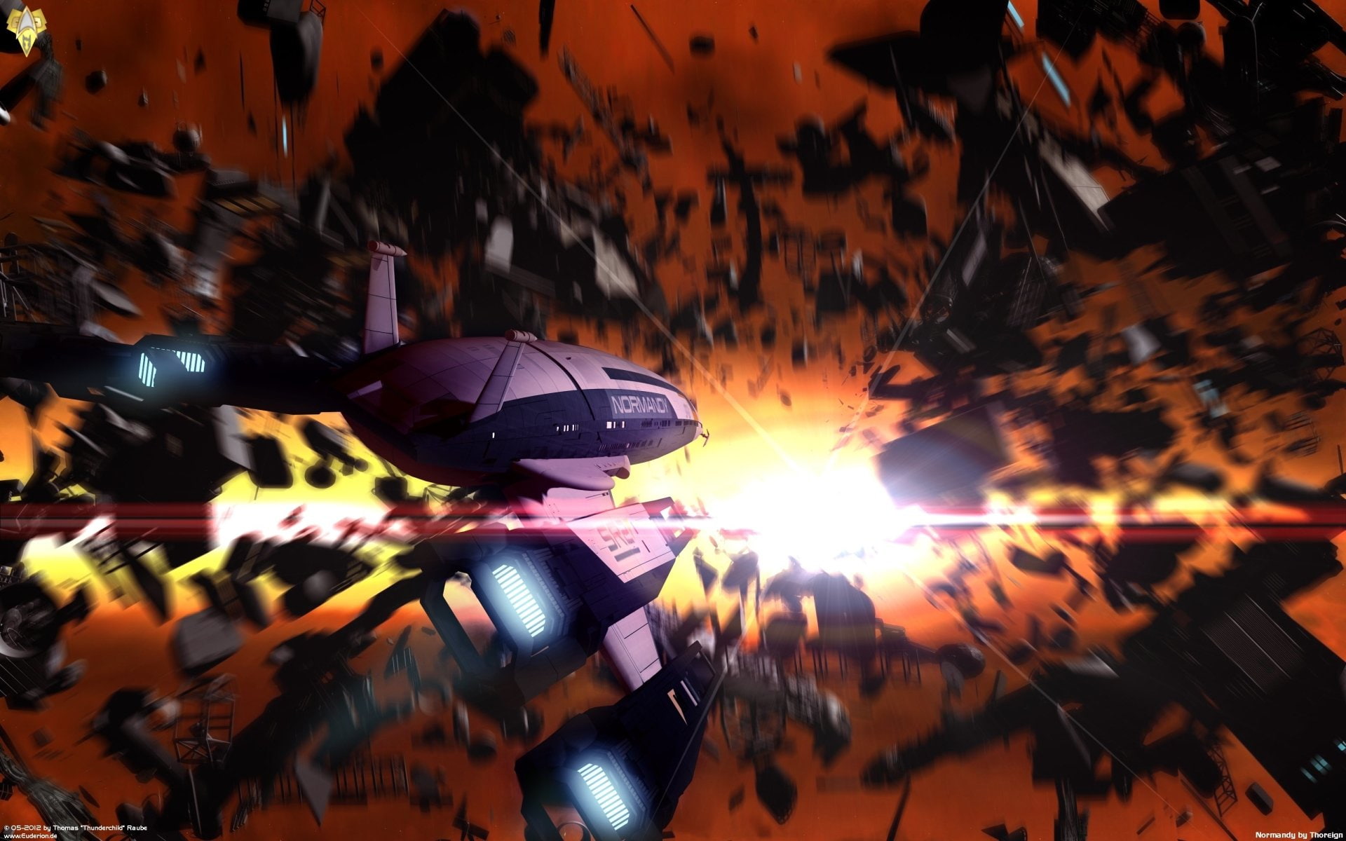 Mass Effect, Sci Fi, Space, 1080P, Normandy SR-1, HD Wallpaper