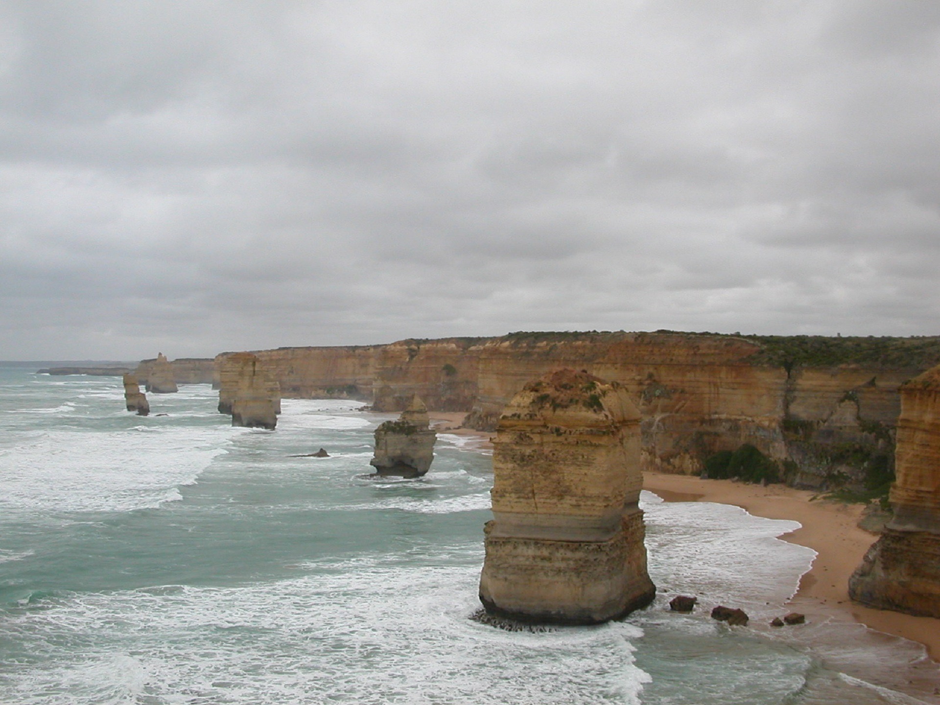 solid, outdoors, australia, land, nature, sky, stack rock, rock - object, rock formation, cloud - sky, no people, eroded, non-urban scene, water, sea, rock, HD Wallpaper
