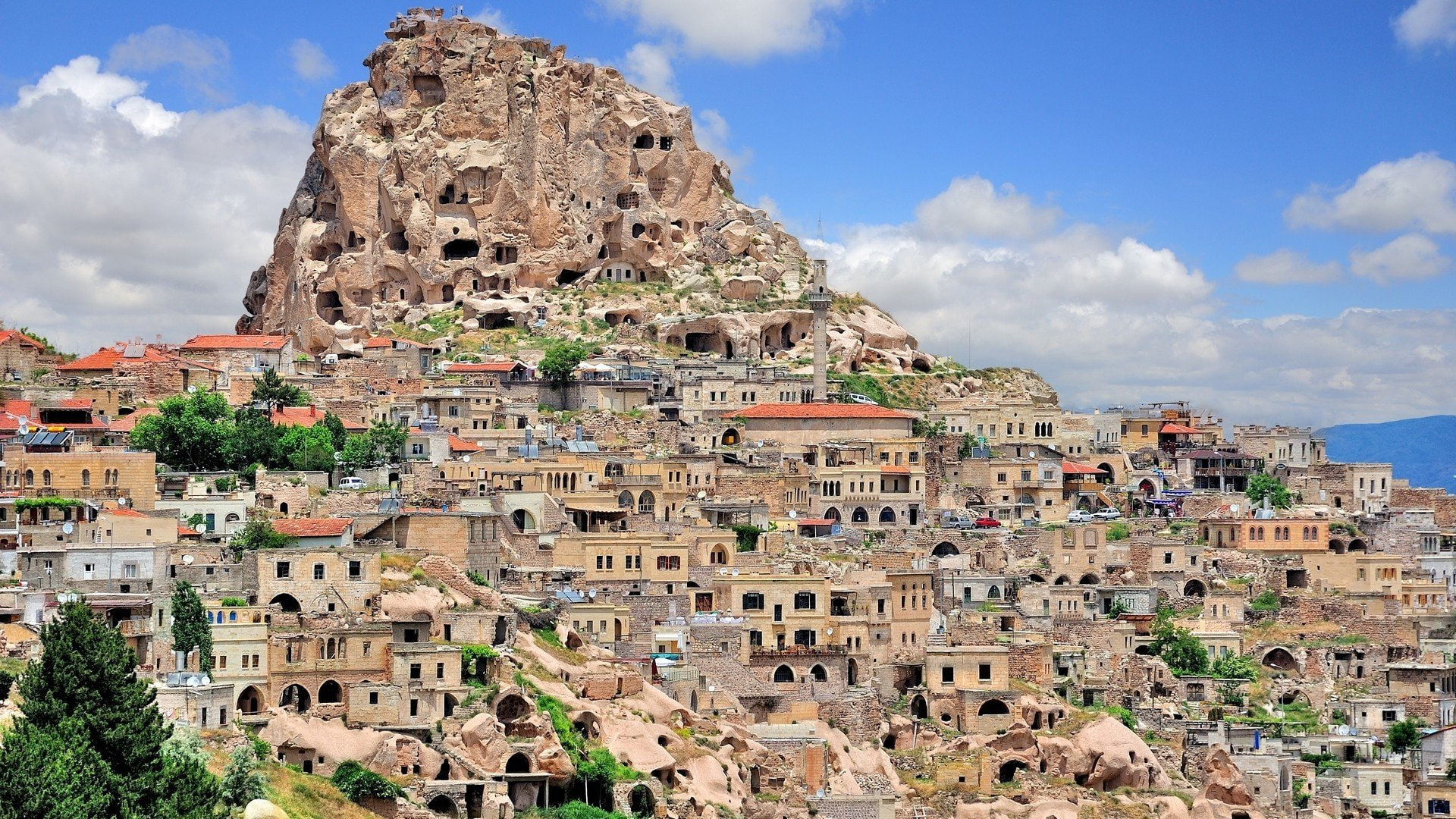 Cappadocia, 1080P, turkey, city, Cityscape, HD Wallpaper