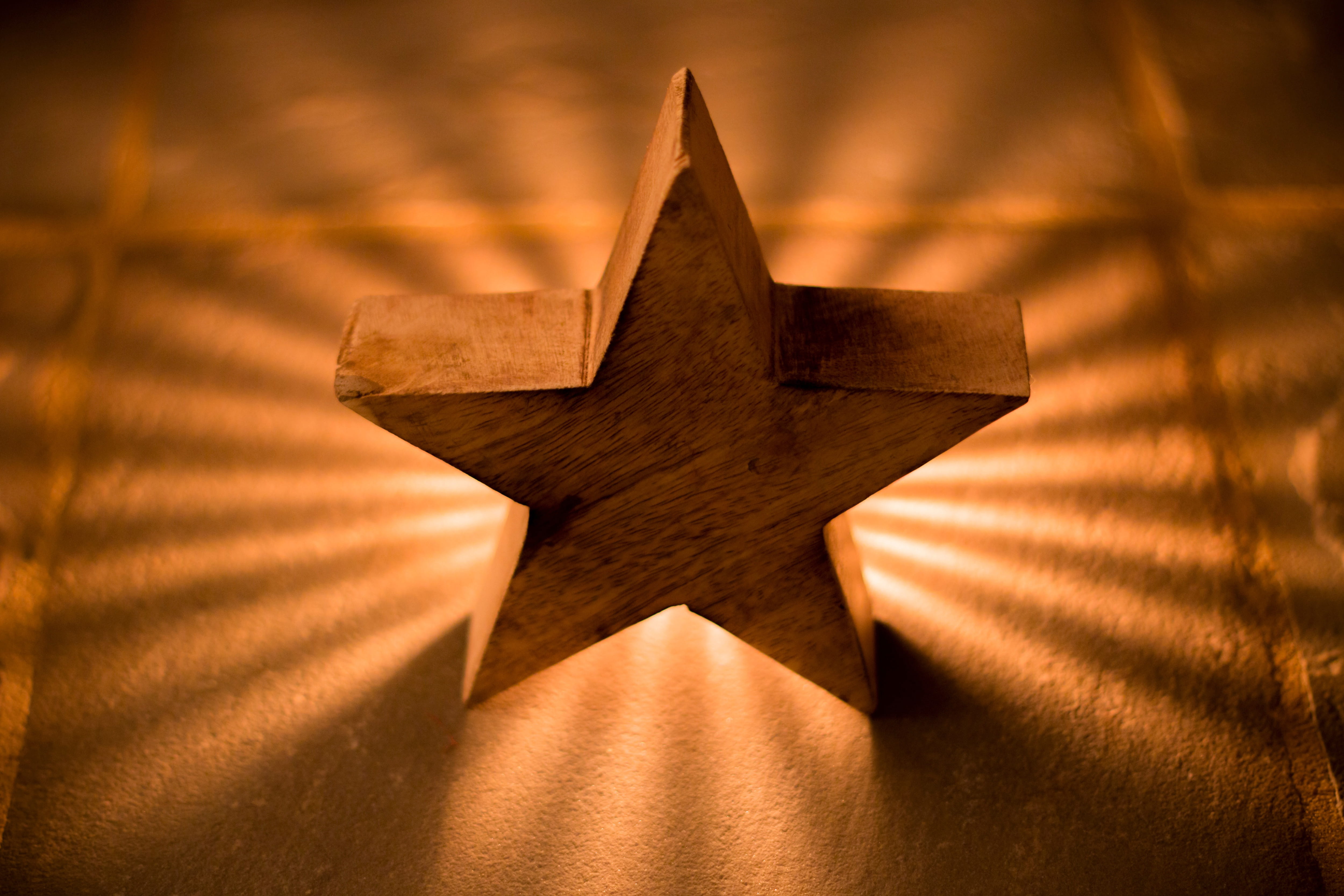 various, symbol, celebration, 4K, holiday - event, spirituality, nature, star Shape, holiday, light, crown, wood, gold Colored, wooden, craft, belief, HD Wallpaper