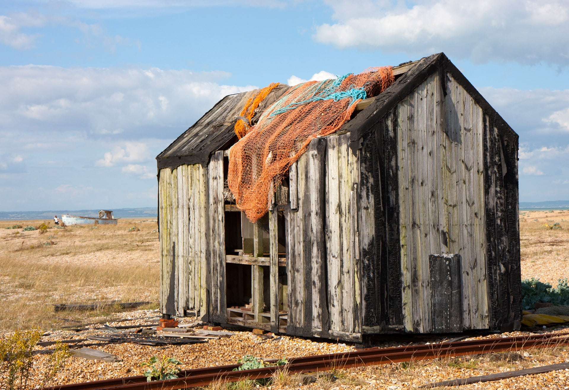damaged, beach, wooden shed, wood - material, building exterior, built structure, sky, obsolete, shack, wooden shack, deterioration, water, nature, cloud - sky, HD Wallpaper