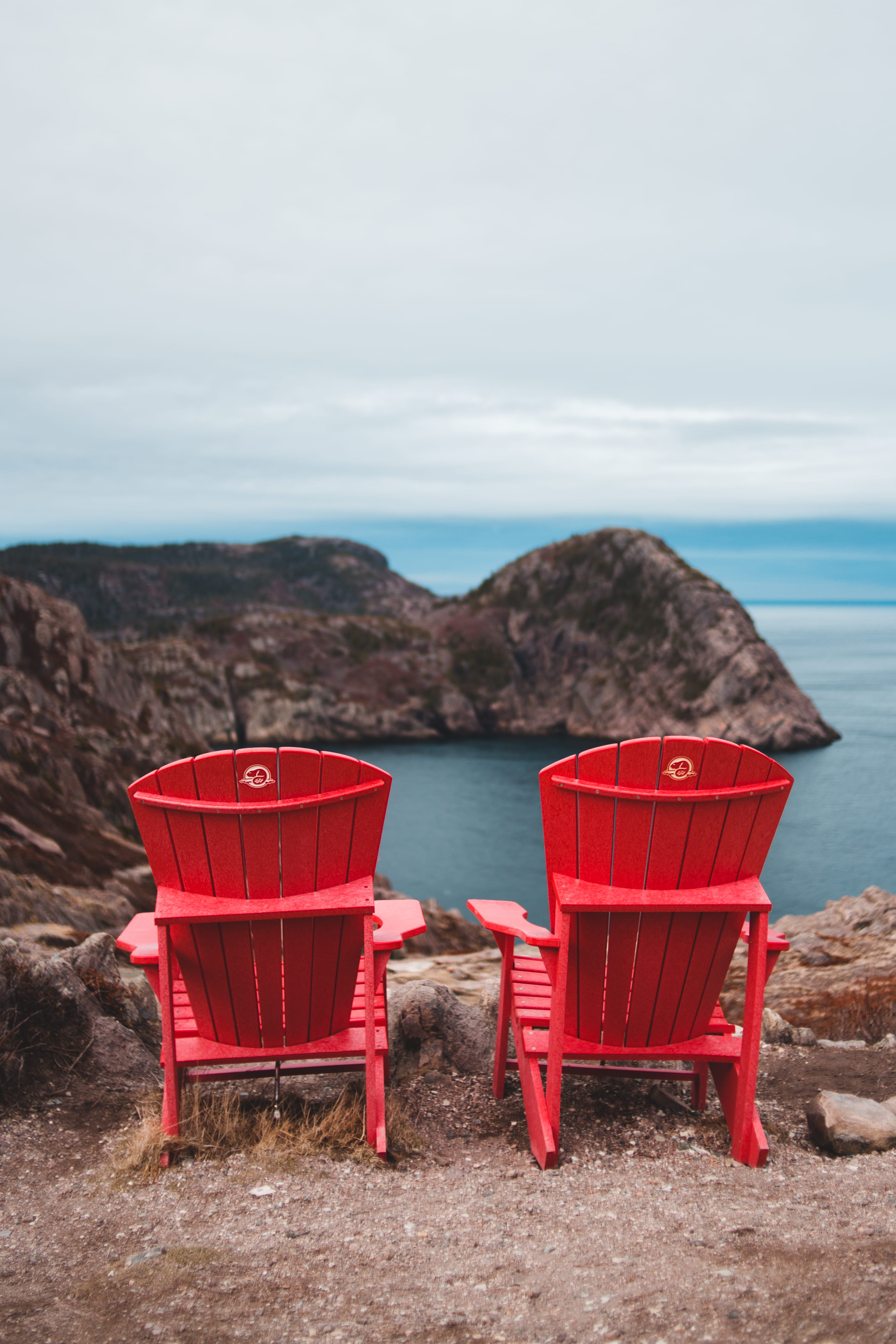 shoreline, red, 4K, outdoors, day, nature, absence, rock - object, two, cliff, scenery, no people, tranquil scene, scenics - nature, soil, landscape, beach, Phone HD Wallpaper