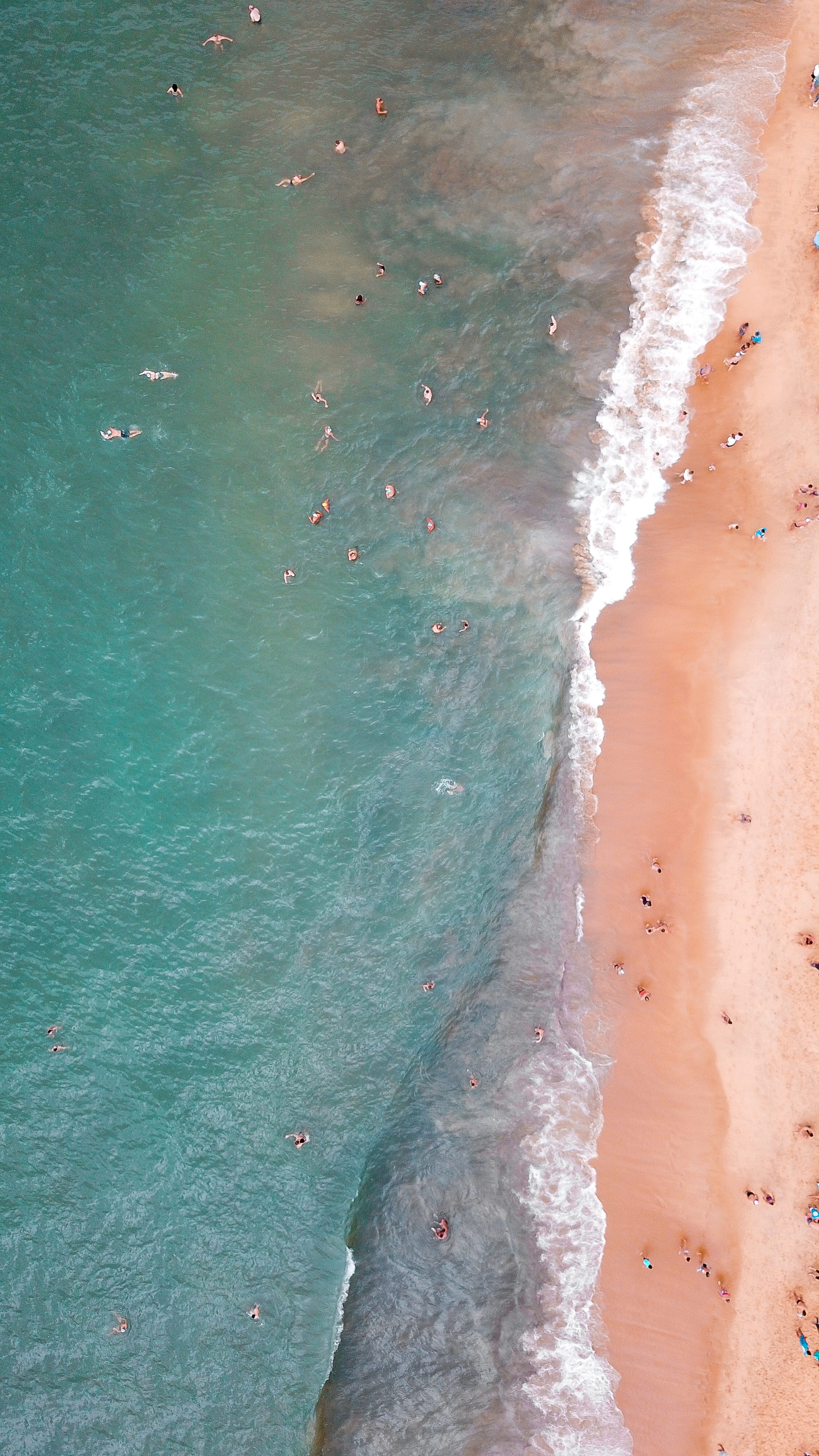 no people, outdoors, aerial view, scenery, water, scenics - nature, nature, people, panoramic, praia do toque-toque pequeno, landscape, beauty in nature, Phone HD Wallpaper