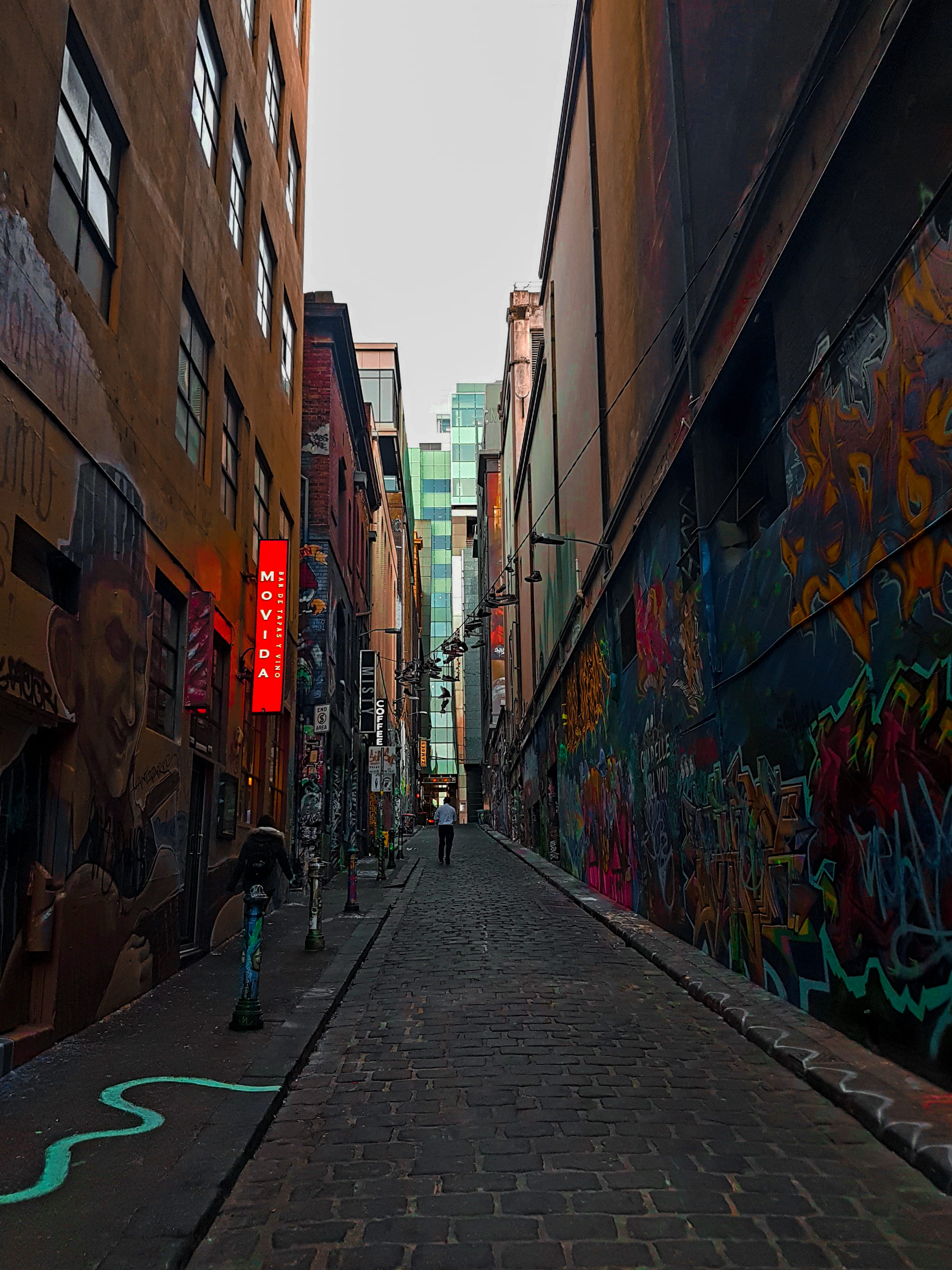 2K, city, lane, shoes, the way forward, culture, australia, nature, wall - building feature, graffiti, creativity, street, hozier, footpath, day, incidental people, Phone HD Wallpaper