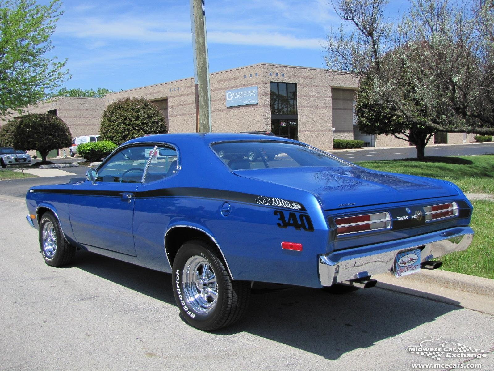 720P, 1972, blue, cars, plymouth, duster, coupe, 340, HD Wallpaper