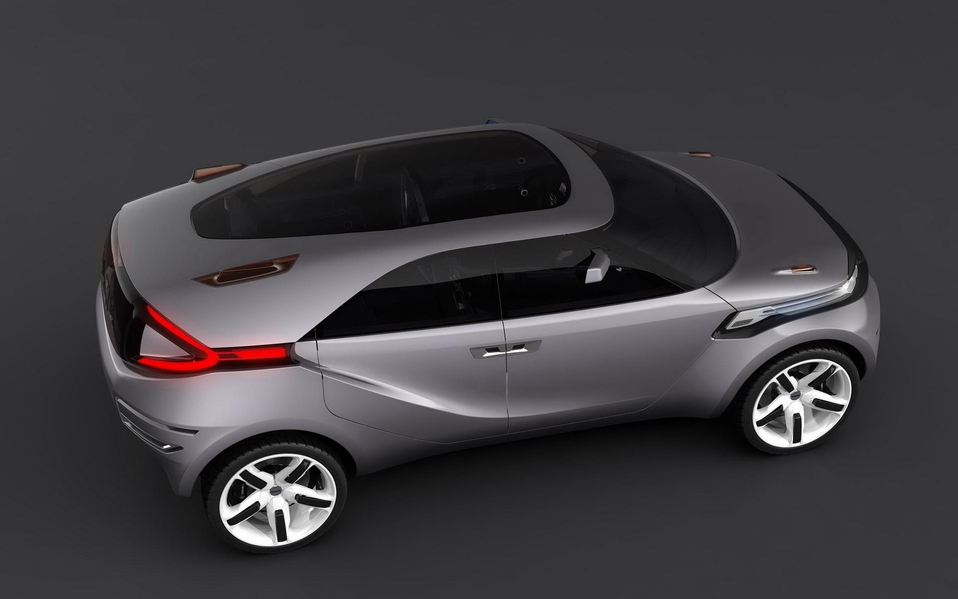 model, d, dacia, crossover, duster, concept, gray, 1080P, suv, HD Wallpaper