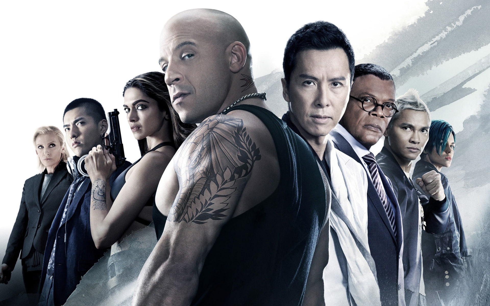 Three x: World domination, Kris Wu, 1080P, Toni Collette, Ruby Rose, Tony Jaa, Samuel L. Jackson, Vin Diesel, xXx: Return of Xander Cage, Deepika Padukone, HD Wallpaper