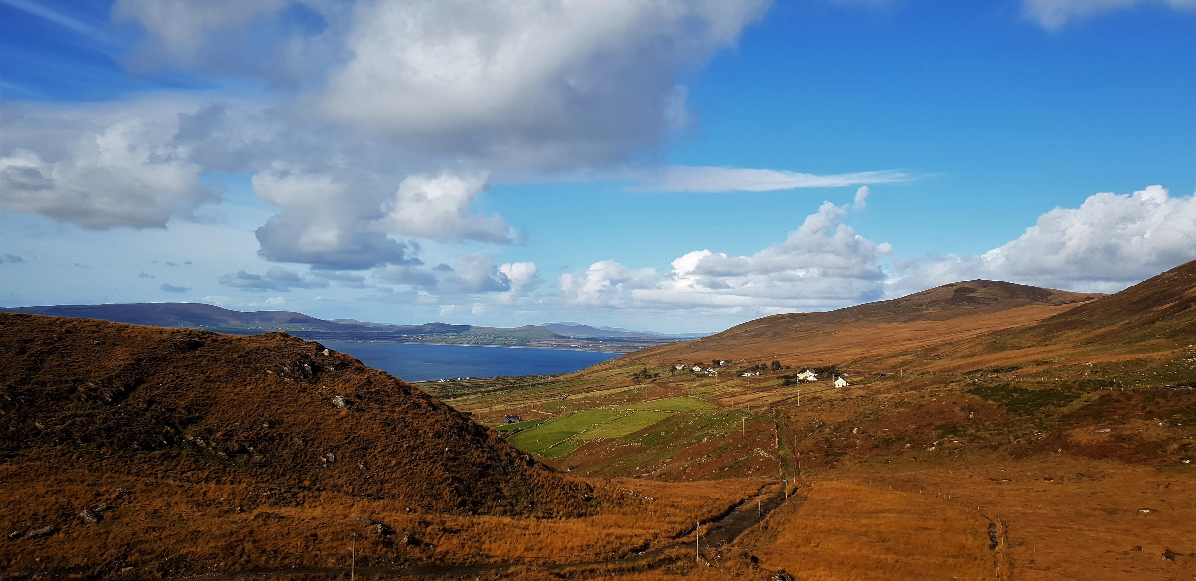 travel destinations, outdoors, mountain range, non-urban scene, volcano, idyllic, mountain, blue, kerry, land, tranquility, atlantic, scenics - nature, HD Wallpaper
