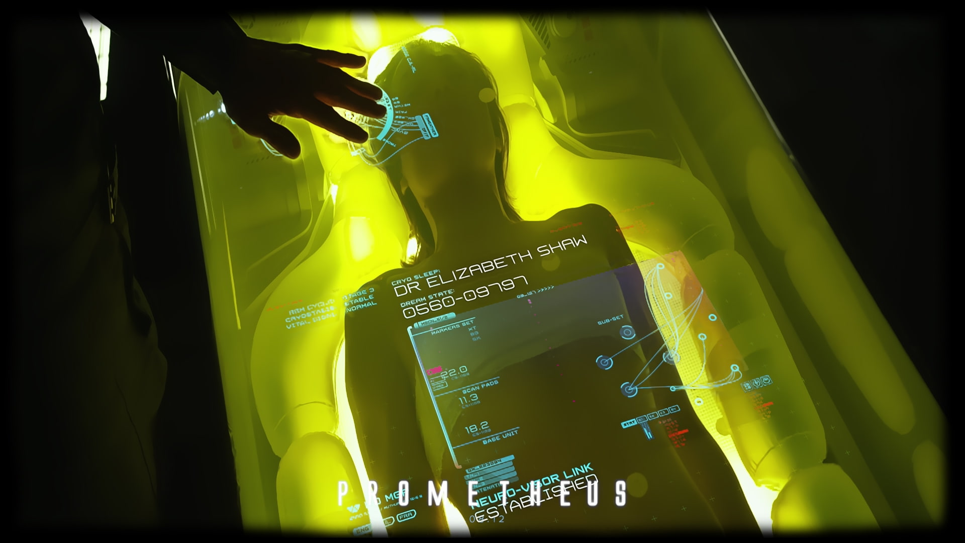 Alien, Elizabeth Shaw, Prometheus, 1080P, HD Wallpaper