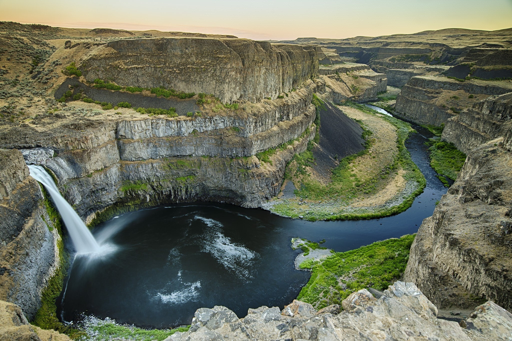 1080P, palouse falls, HD Wallpaper