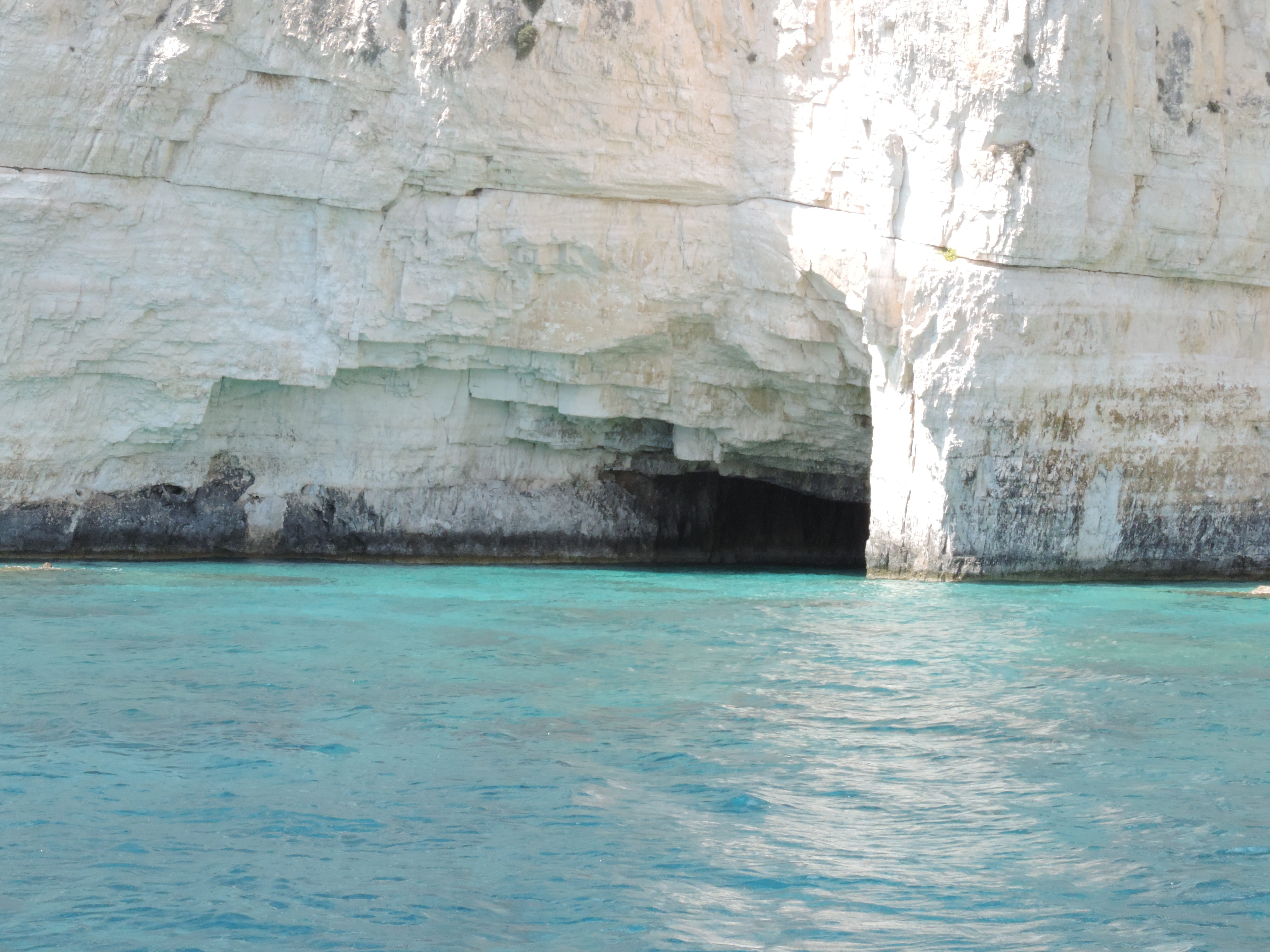 idyllic, rock - object, cliff, nature, Zante, Sea, turquoise colored, tranquility, day, solid, no people, summer, Holidays, scenics - nature, white cliffs, HD Wallpaper
