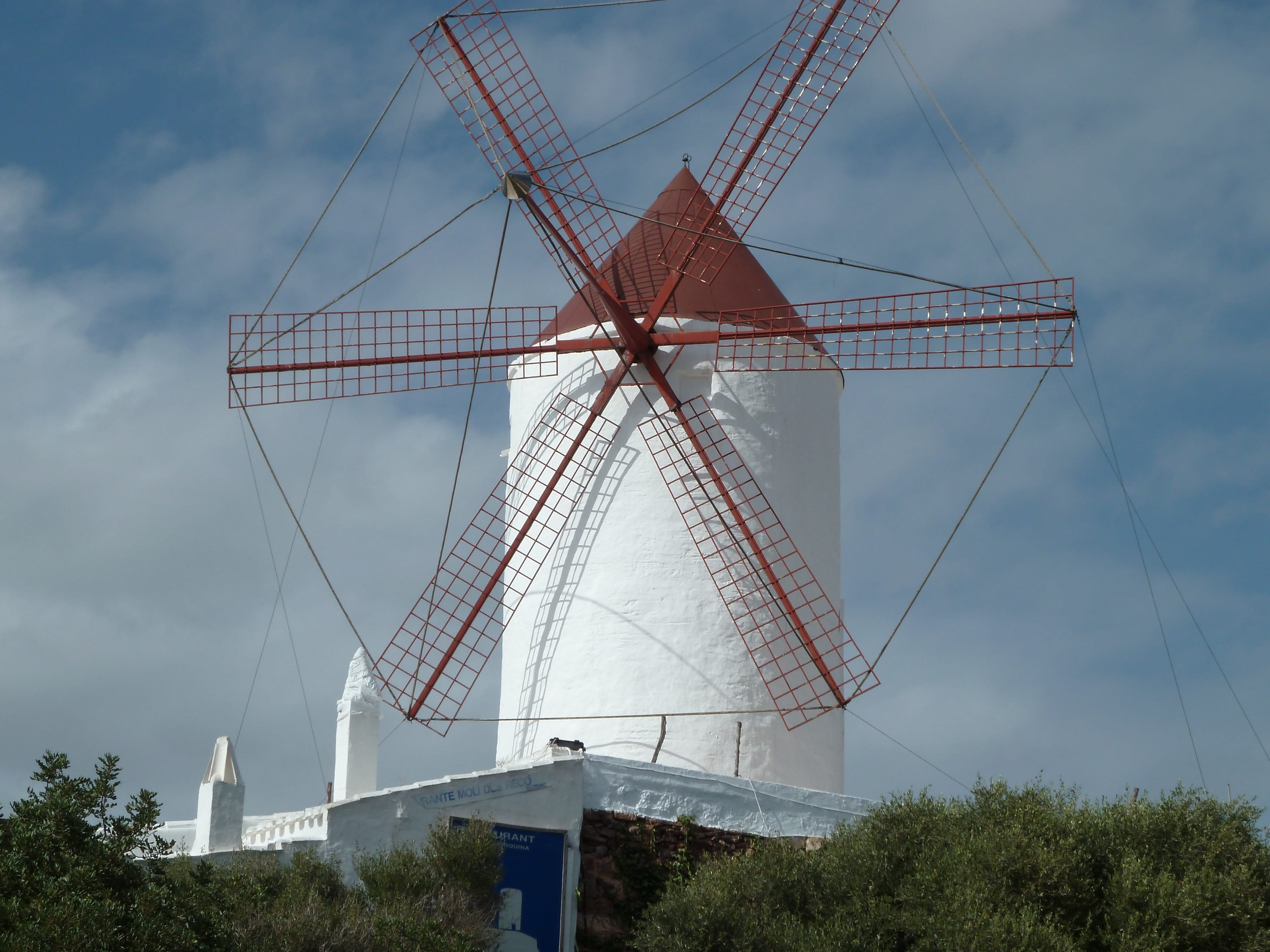 minorca, power supply, village, 4K, outdoor, architecture, fuel and power generation, spanish, renewable energy, scenic, traditional, low angle view, built structure, HD Wallpaper