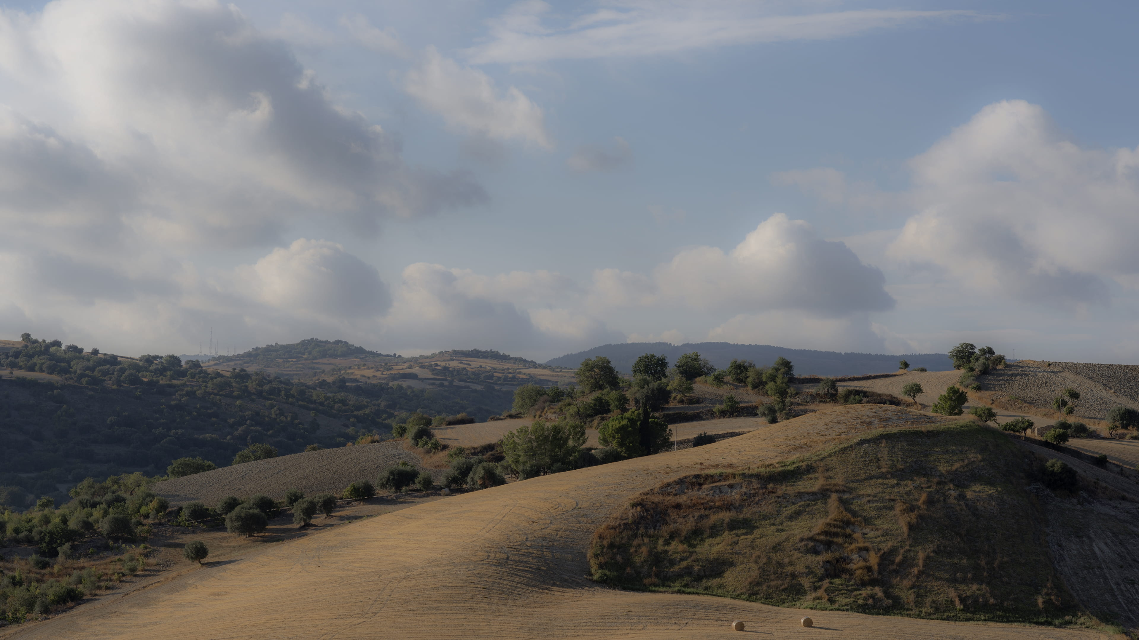 4K, road, non-urban scene, scenics - nature, the way forward, tranquil scene, beauty in nature, tranquility, cloud - sky, plant, trees, clouds, long, outdoors, HD Wallpaper