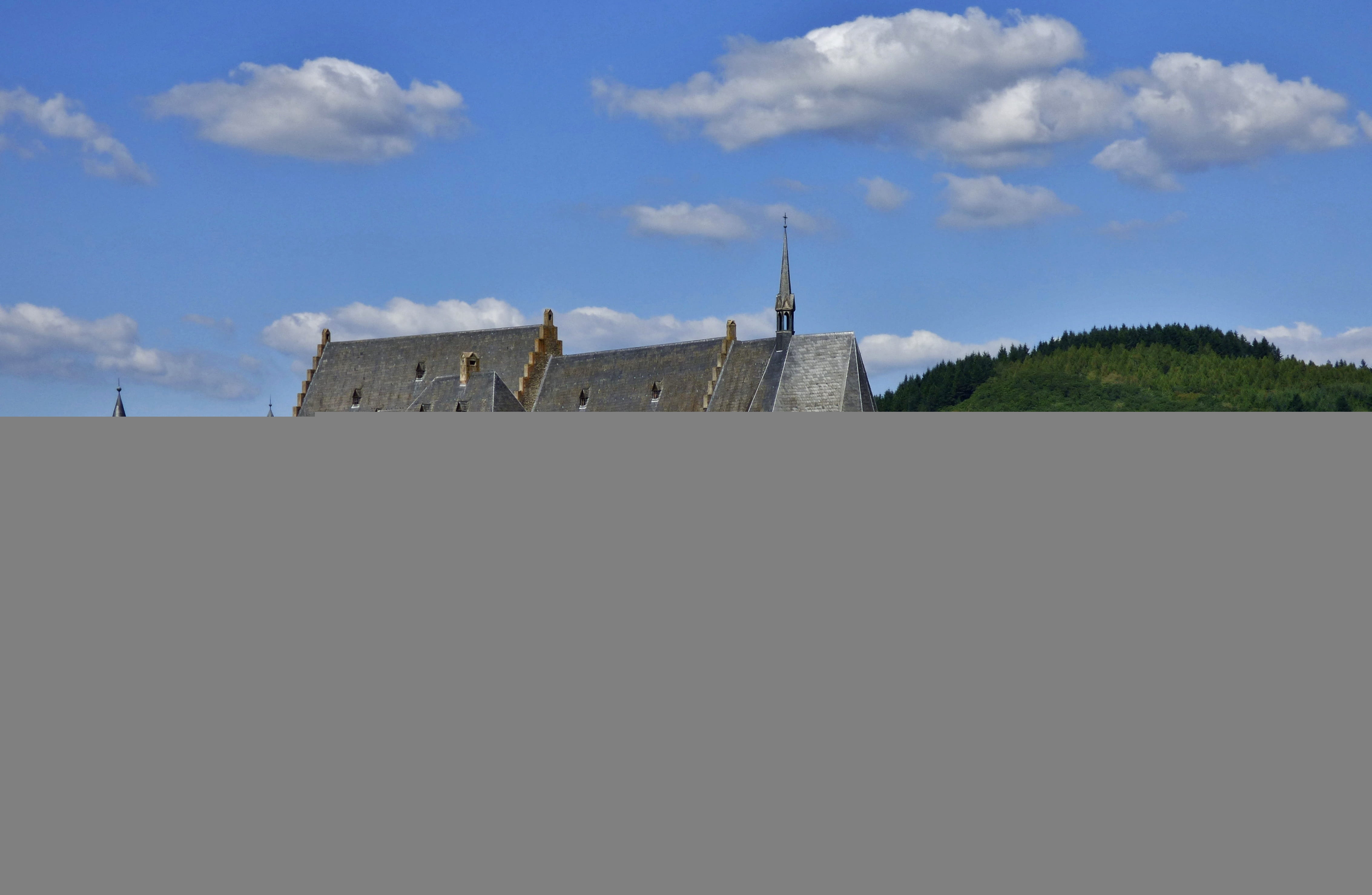 culture, vianden, sky, history, cloud - sky, tower, luxembourg, building, castle, travel destinations, religion, architecture, historical, knight castle, HD Wallpaper