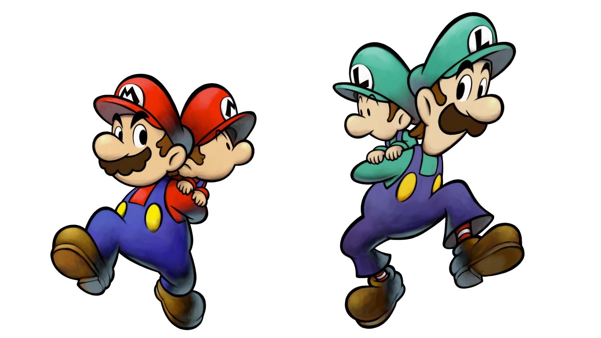 Mario and Luigi: Partners In Time, Mario, 1080P, HD Wallpaper
