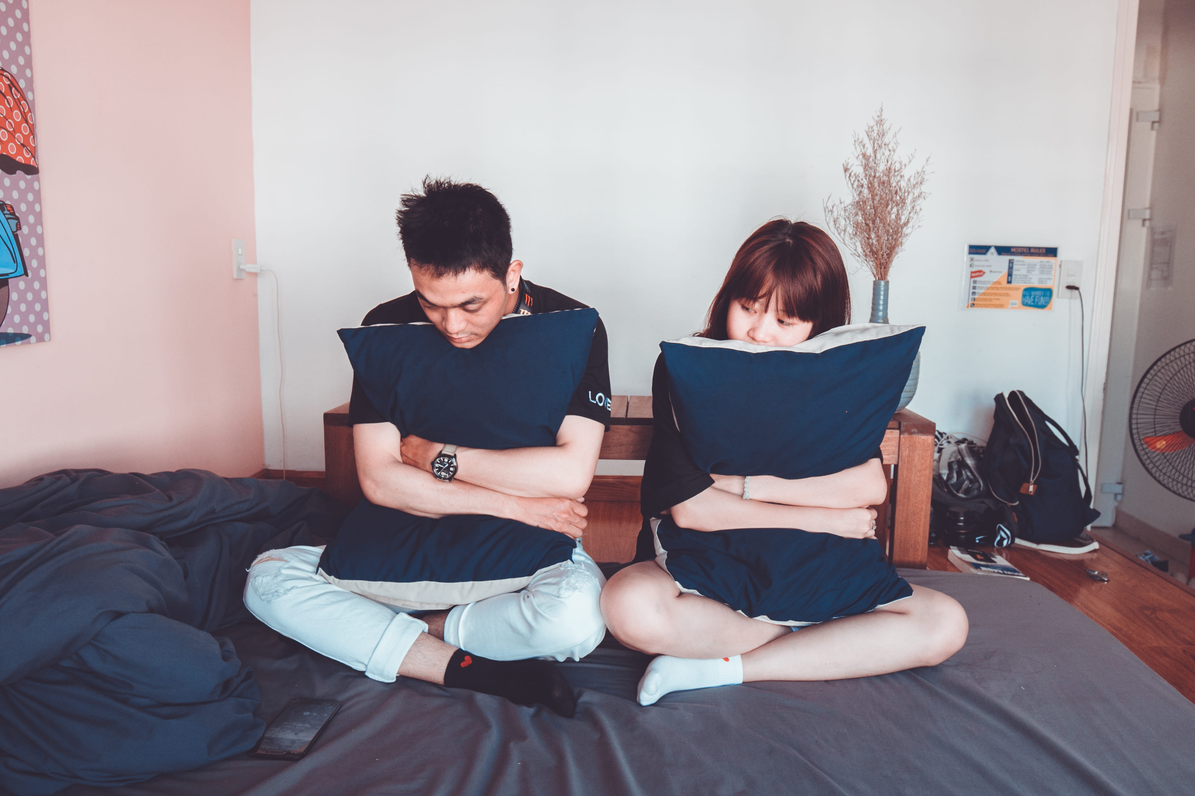 domestic room, indoors, blanket, couple, two people, emotion, young adult, sofa, room, hug, wear, men, couple - relationship, house, hairstyle, family, HD Wallpaper