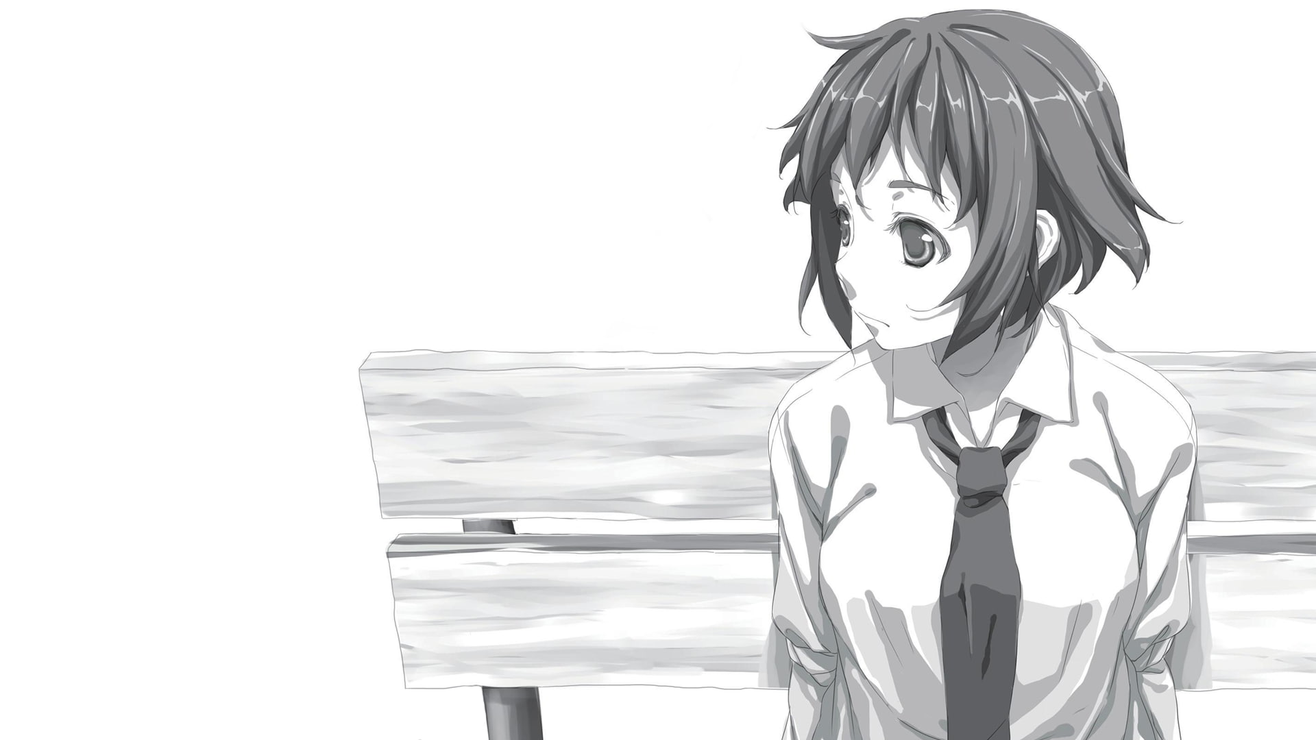anime girls, Rin Tezuka, Katawa Shoujo, 1080P, HD Wallpaper