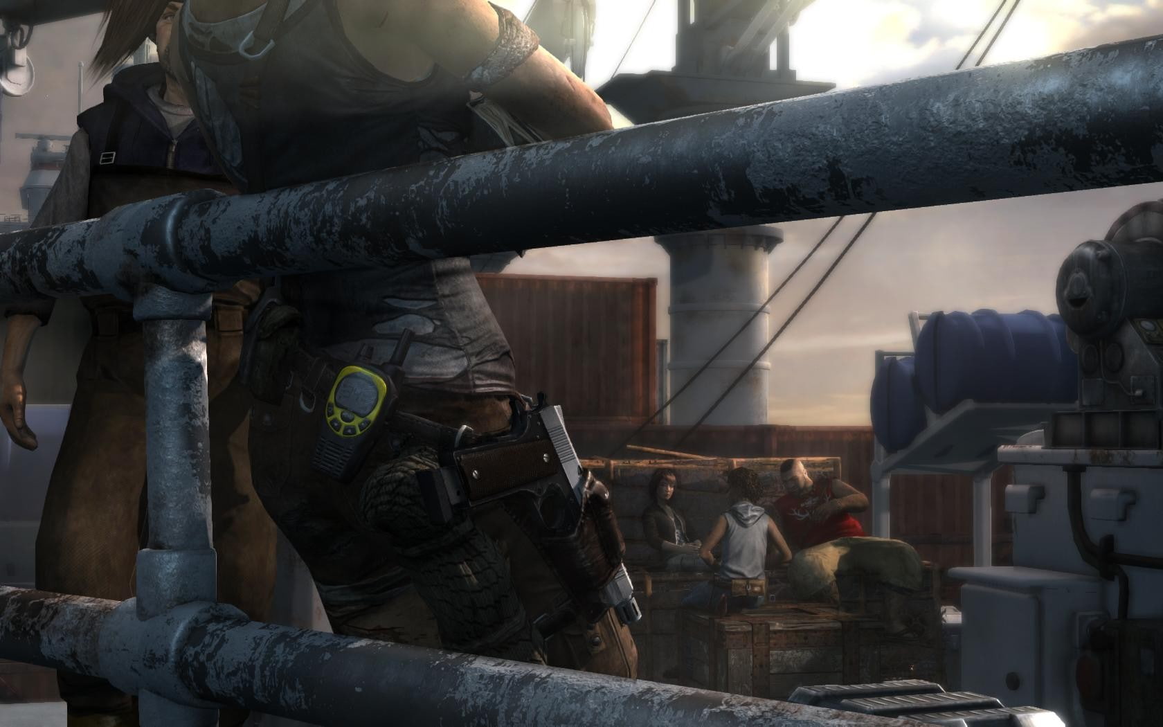Tomb Raider, industry, transportation, run-down, factory, equipment, metal, machinery, sailing, obsolete, junkyard, rusty, Lara Croft, industrial equipment, HD Wallpaper