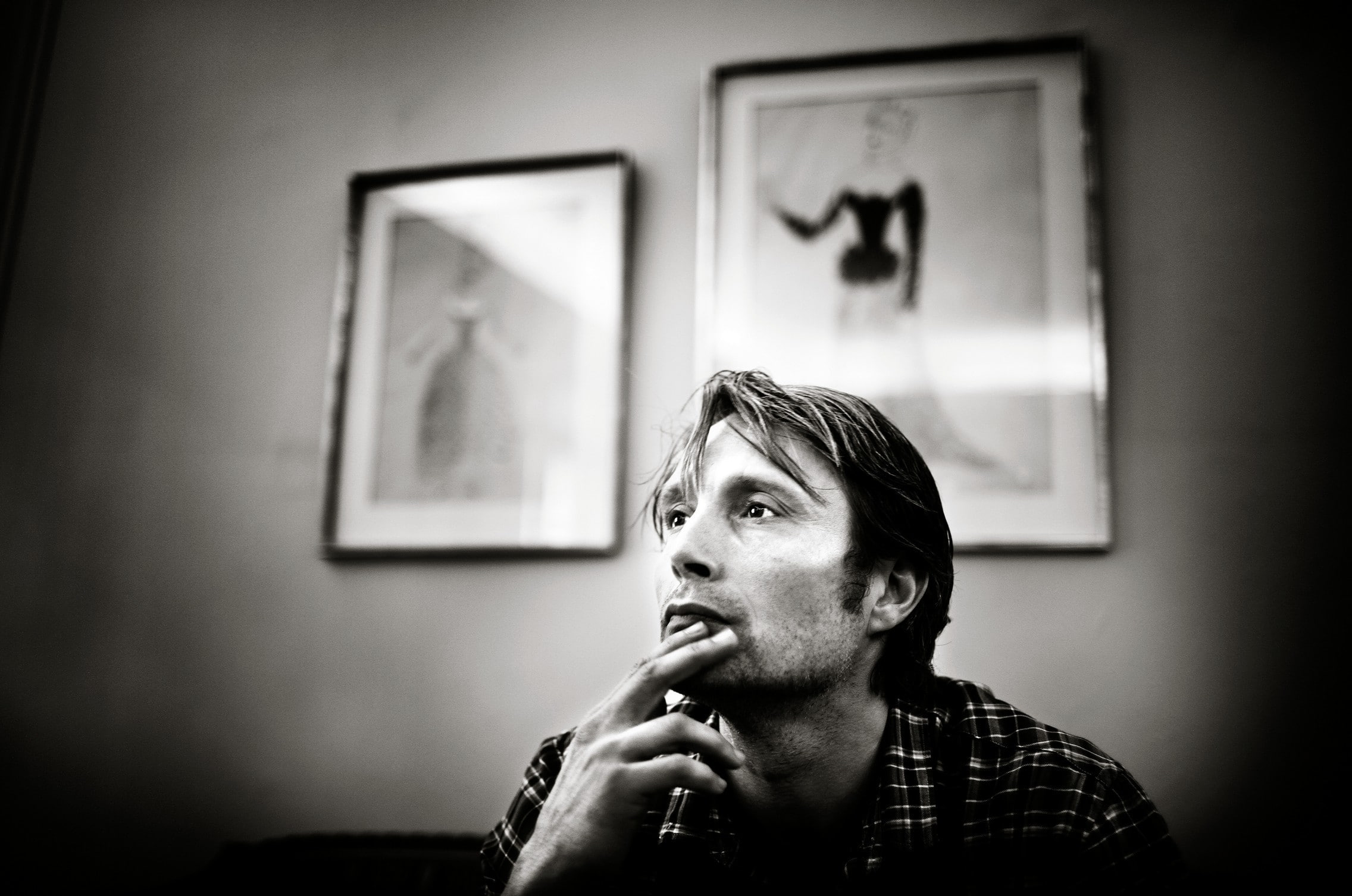mads, actor, 1080P, face, mikkelsen, HD Wallpaper