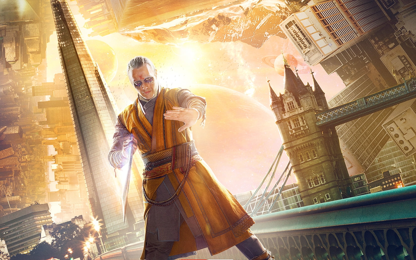 young adult, adult, hollywood, sunlight, lens flare, city, built structure, architecture, kaecillius, back lit, three quarter length, Movies, men, low angle view, HD Wallpaper