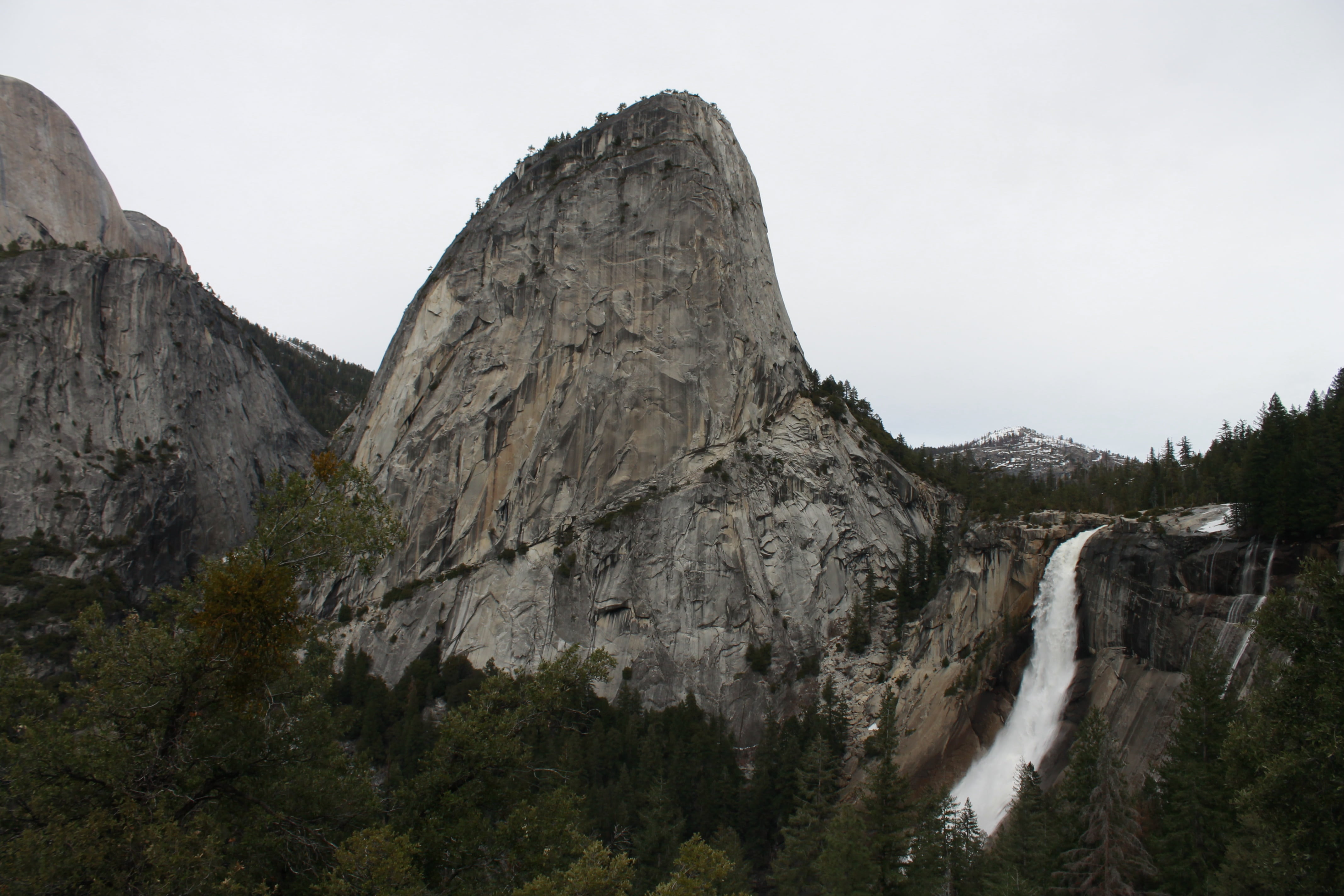 yosemite, landmark, rock - object, environment, usa, america, national, fall, scenic, day, summer, autumn, valley, flowing water, travel destinations, mountain, HD Wallpaper