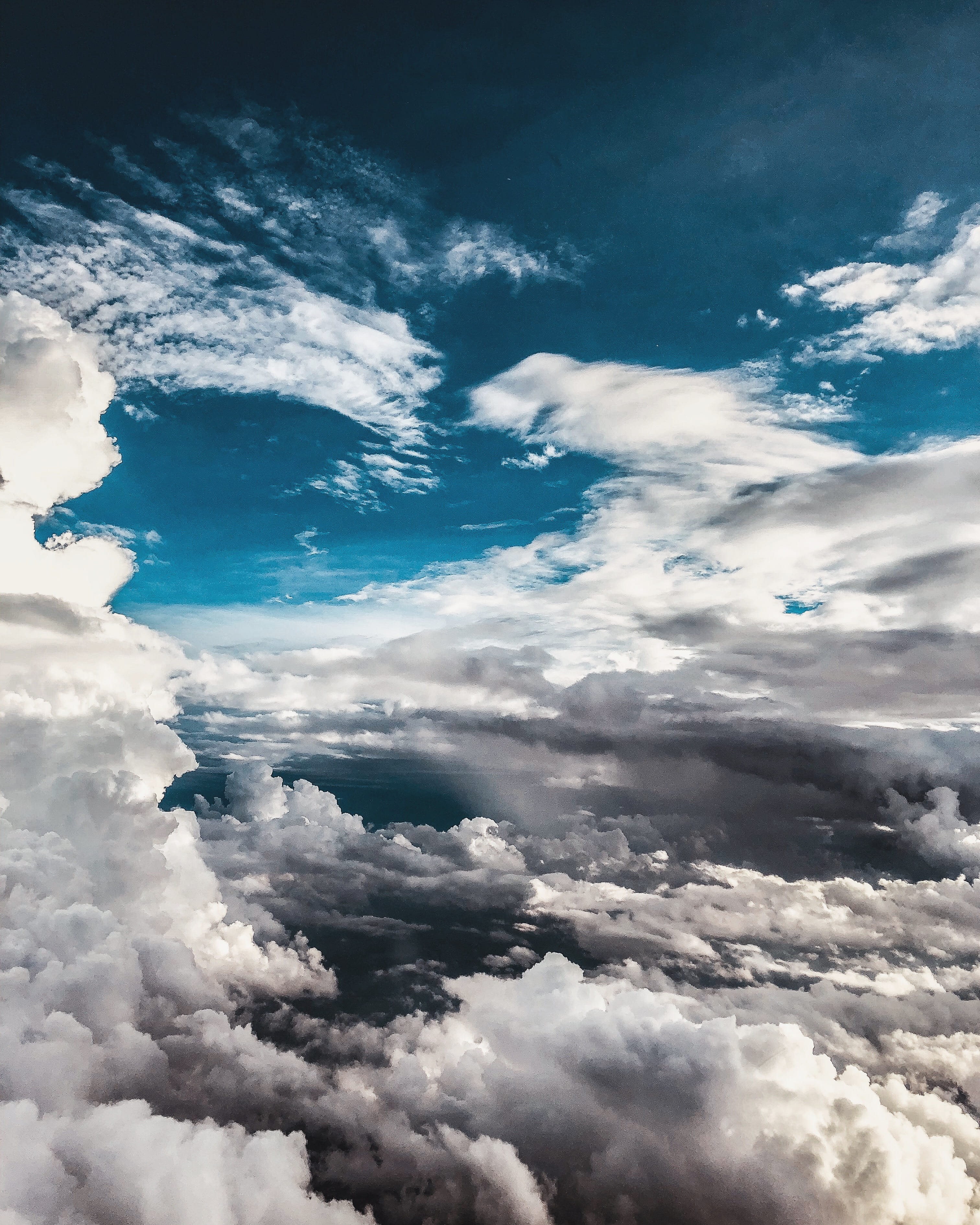 backgrounds, outdoors, cloud - sky, sky, idyllic, white color, softness, sunlight, scenics - nature, above, united states, fluffy, tranquility, cloudscape, Phone HD Wallpaper