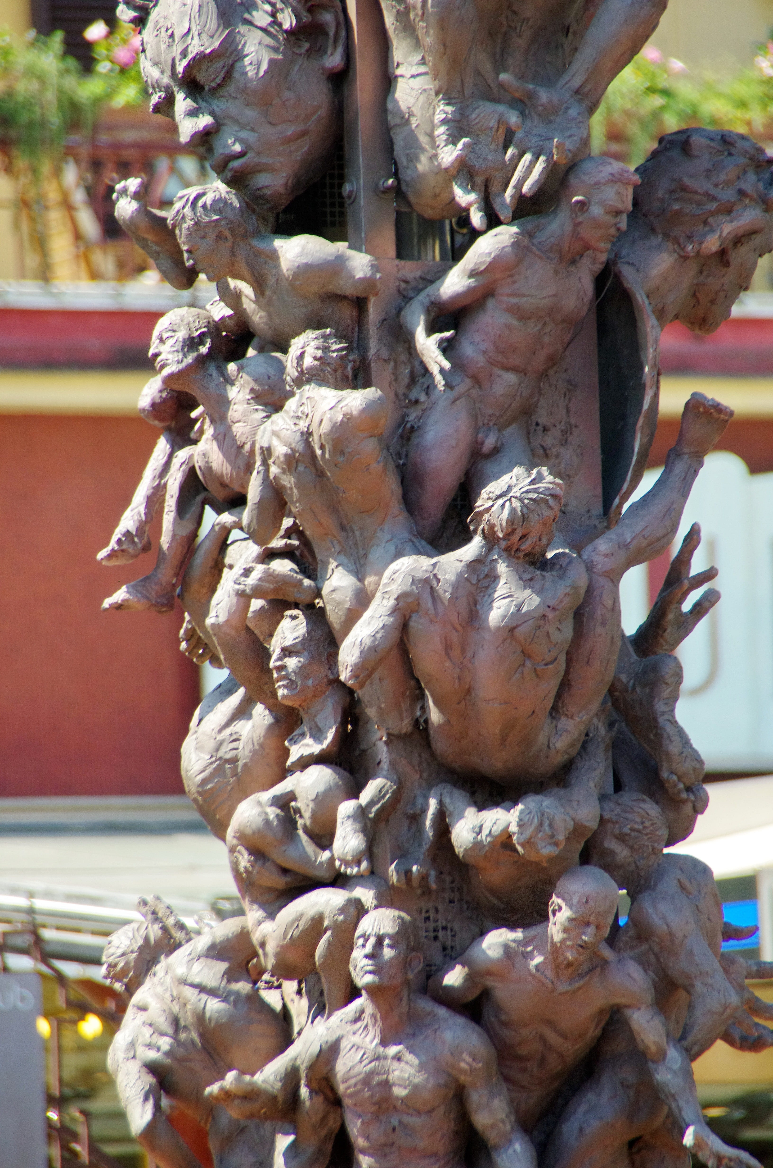 representation, seafood, creativity, close-up, craft, outdoors, plant, large group of animals, Statue, Damnation, vegetable, growth, Sorrento, sculpture, Phone HD Wallpaper