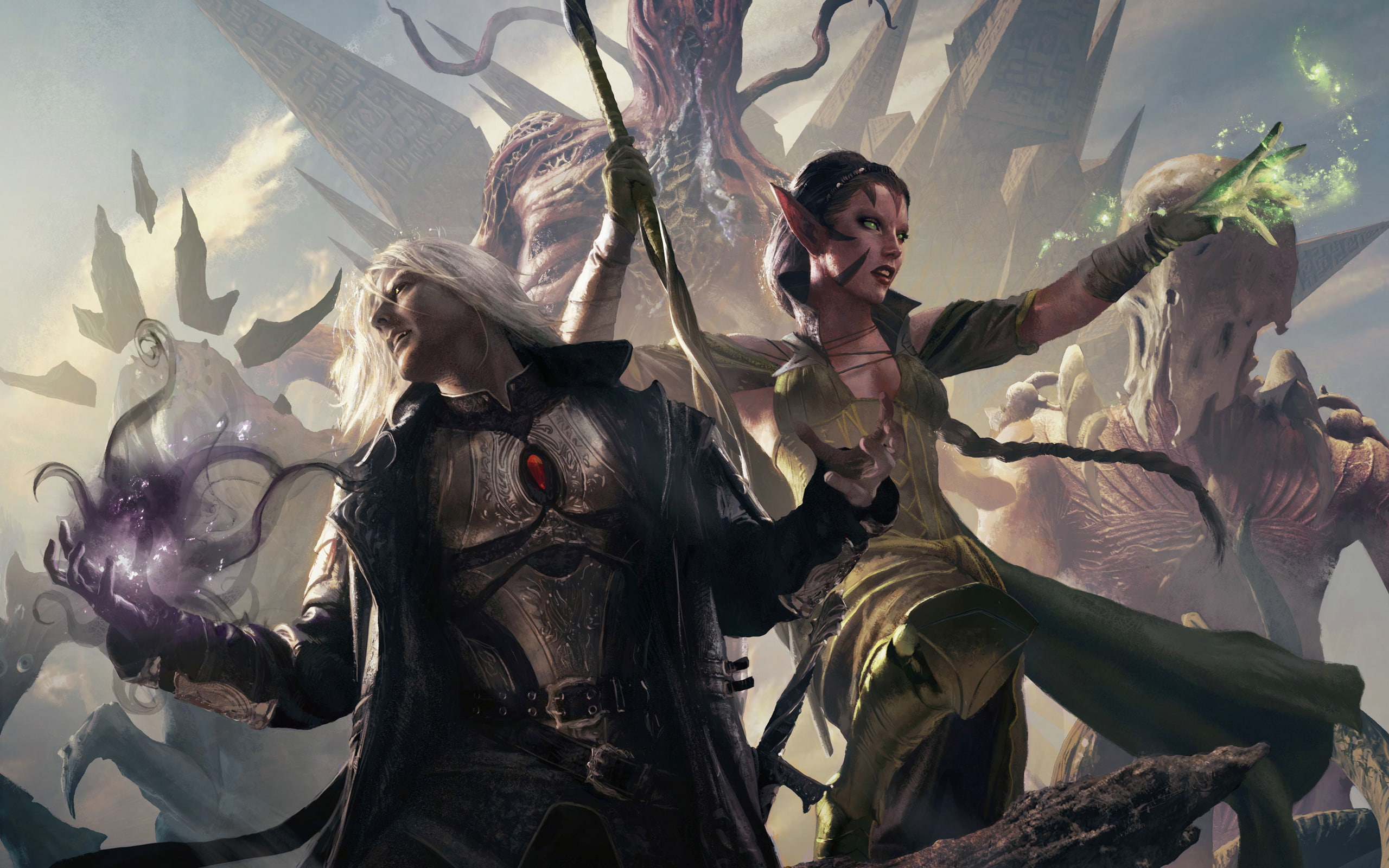 Gathering, the, 2K, Magic, rise, of, Eldrazi, HD Wallpaper