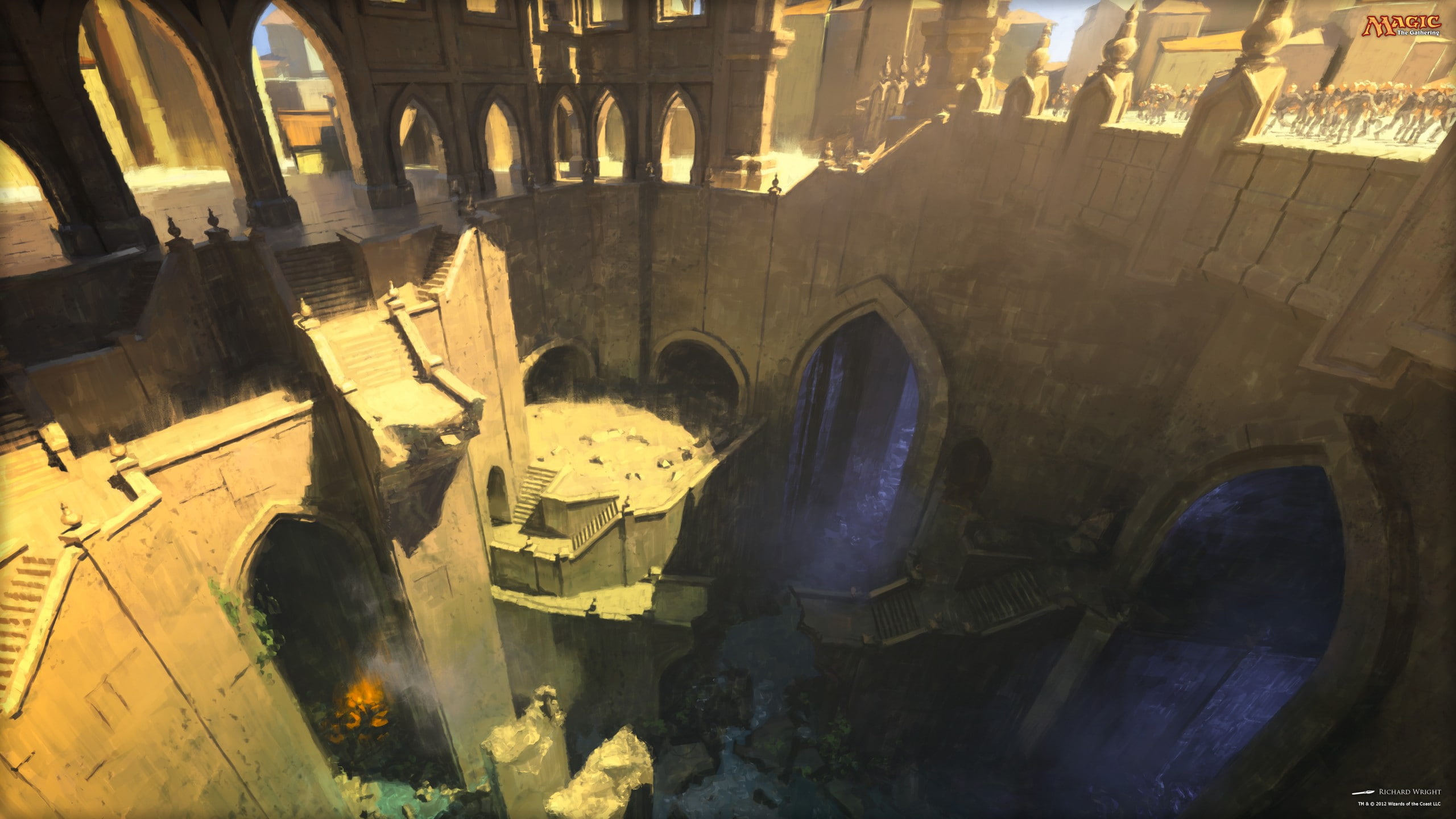 2K, magic, Magic: The Gathering, Dimir, HD Wallpaper
